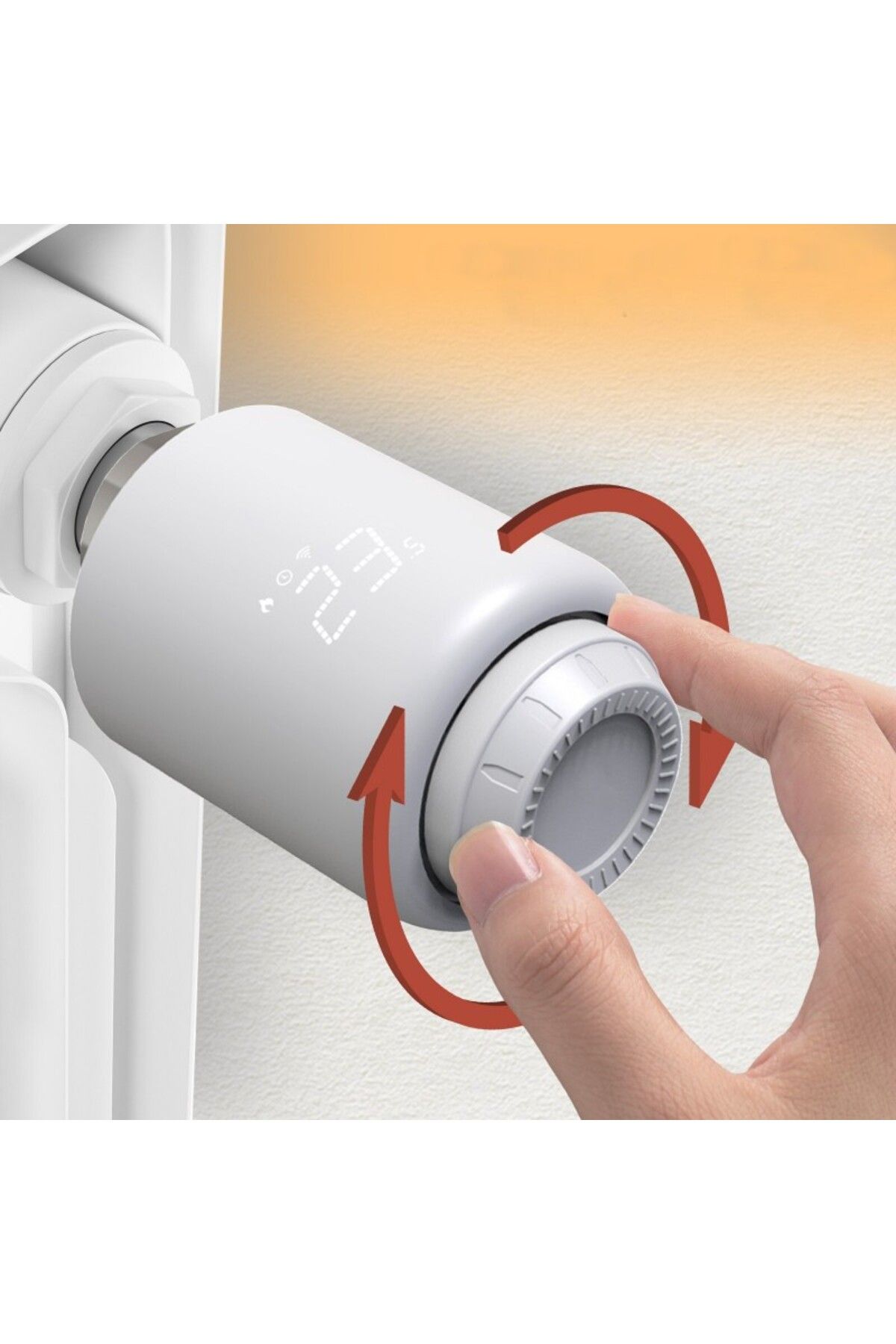 BeOk-Termostat inteligent pentru radiator, Zigbee, programabil, control vocal Google Assistant, Alexa 2
