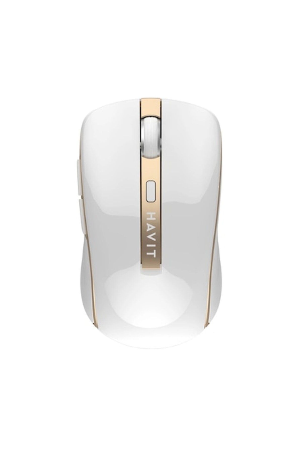 onix-Mouse Wireless 2.4Ghz, Ultra Responsive Golden Click HAVIT, 1600 DPI, din ABS, cu baterii AA, A 1
