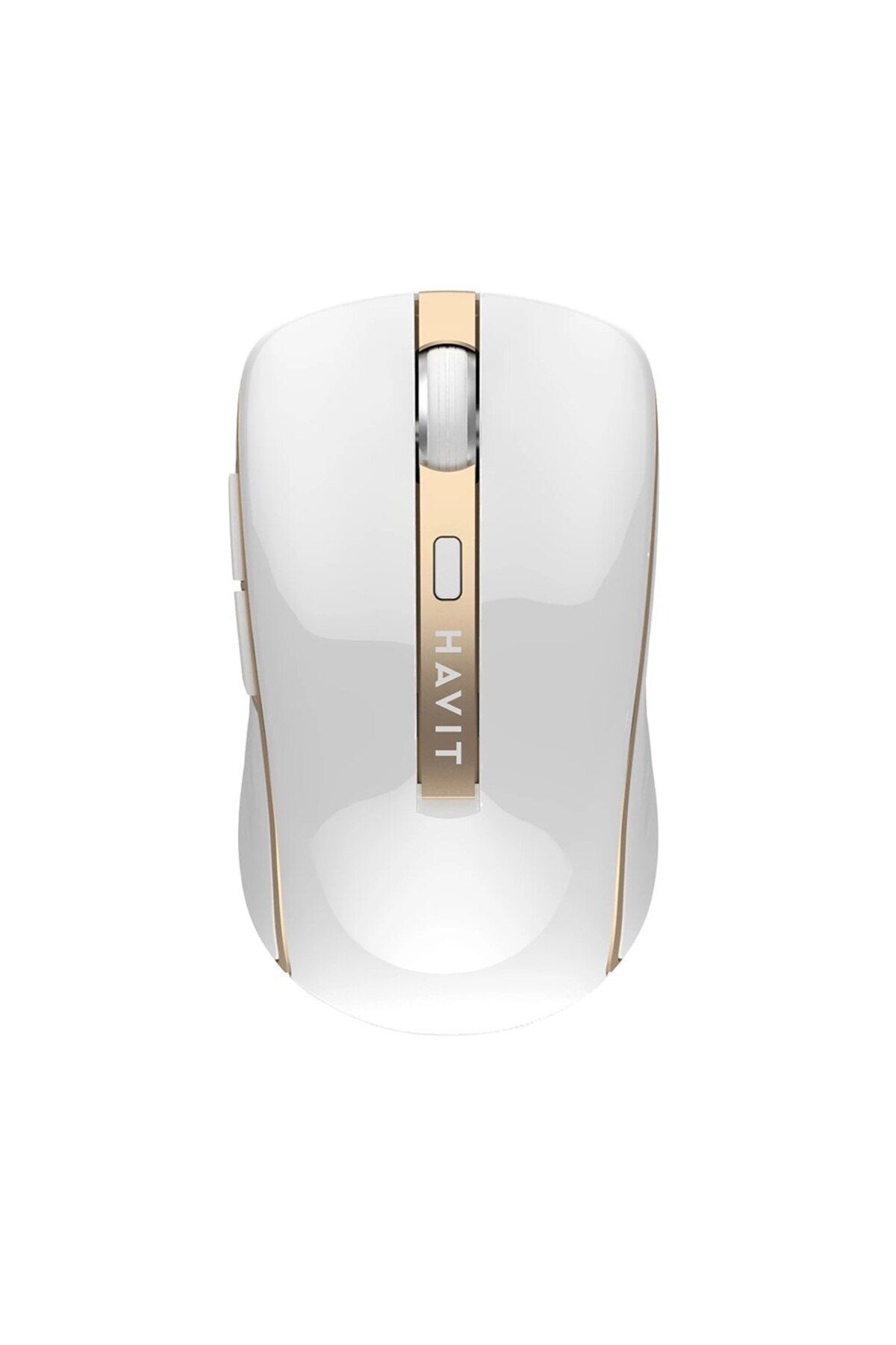 onix-Mouse Wireless 2.4Ghz, Ultra Responsive Golden Click HAVIT, 1600 DPI, din ABS, cu baterii AA, A 4