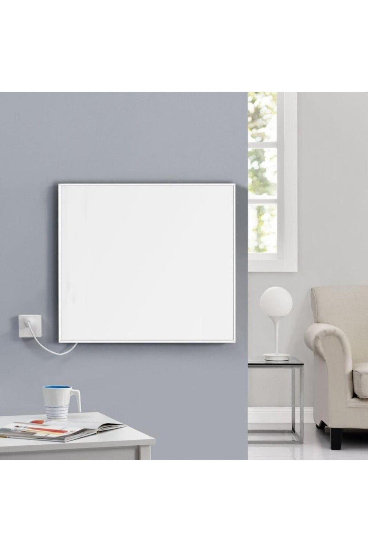 Home-Panou infraroșu Wi-Fi de 350 W, control prin smartphone, termostat electronic, telecomandă inclusă 1