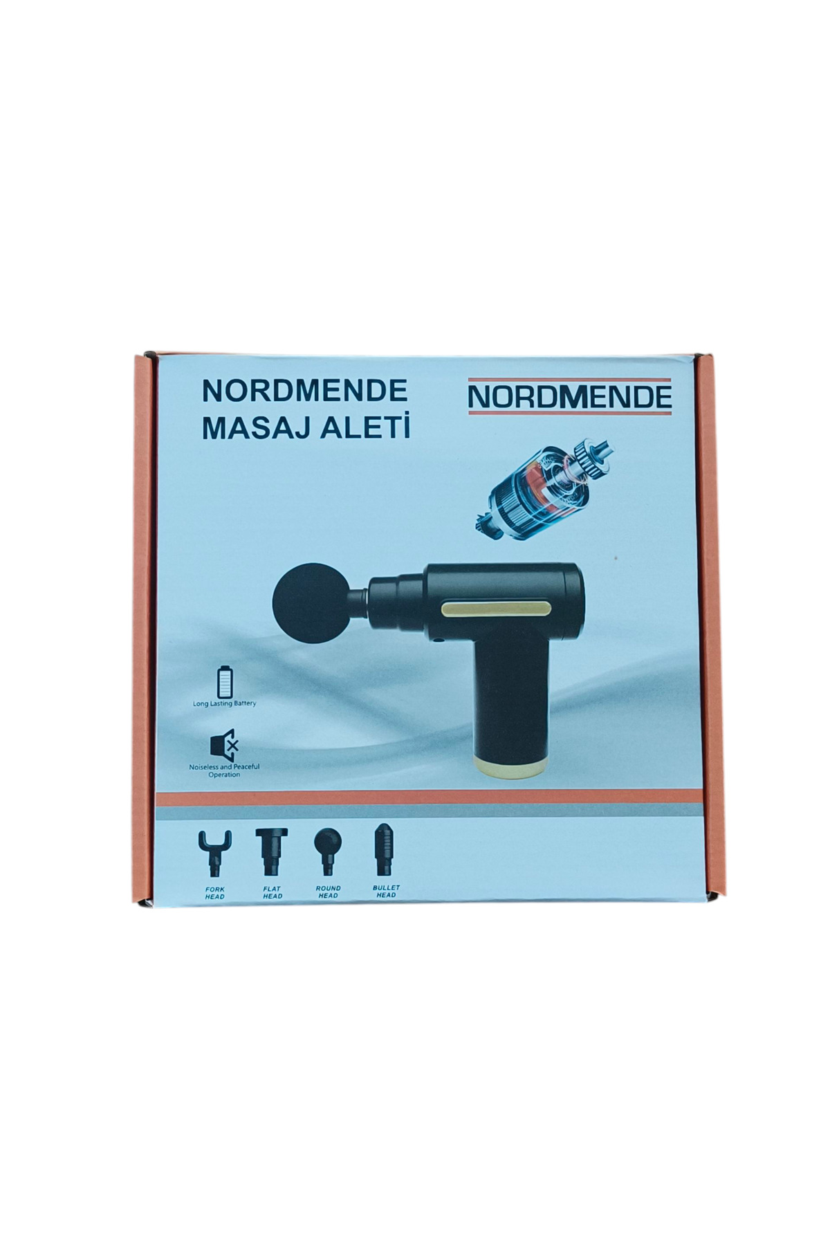 Nordmende 4 BAŞLIKLI ŞARJLI DARBELİ MASAJ ALETİ NRD 4226