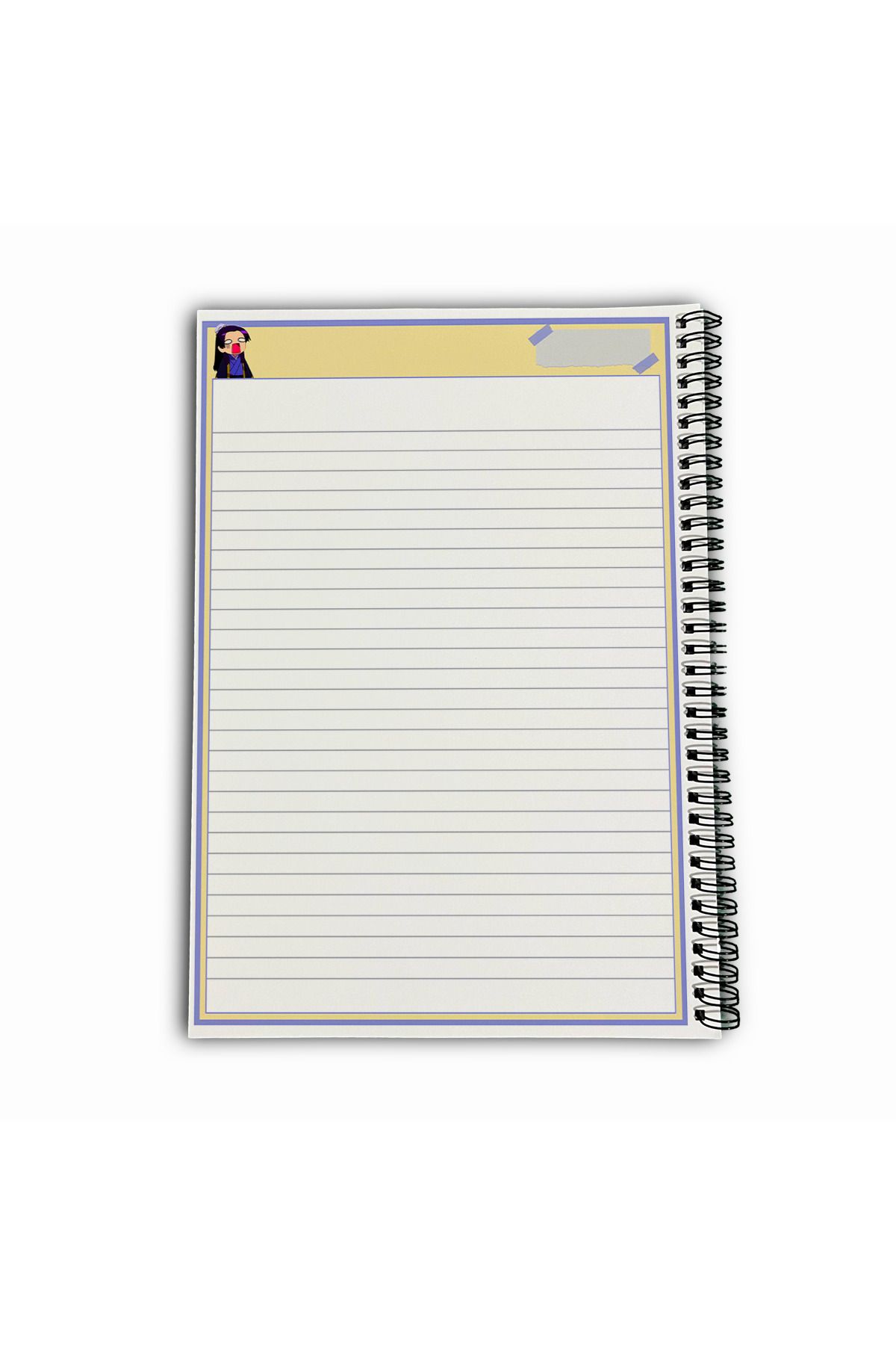 Define Moyas-The Apothecary Diaries Jinshi Stripes A4 School Notebook 72 Sheets 6