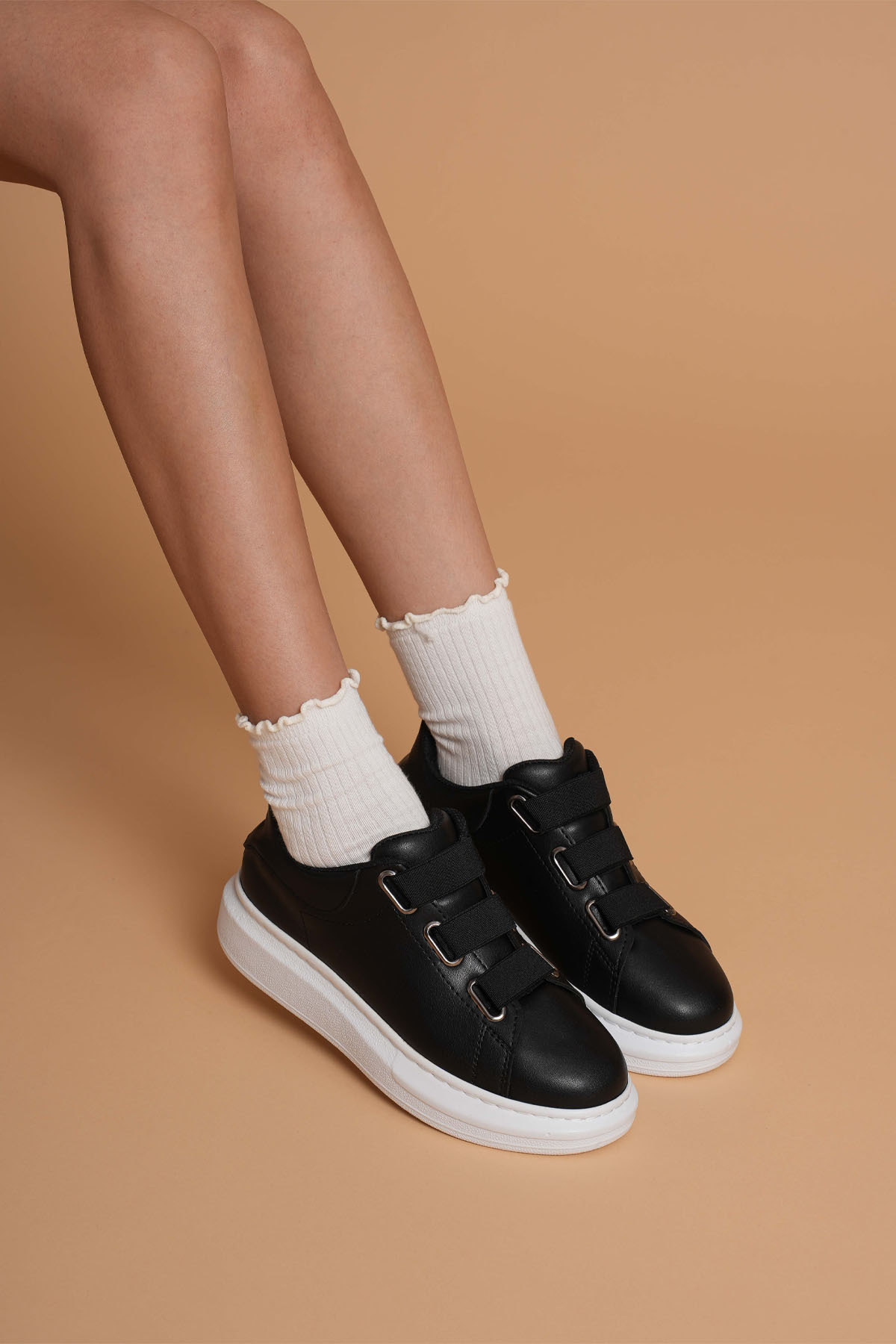 LT103 Siyah BT Kadın Sneaker