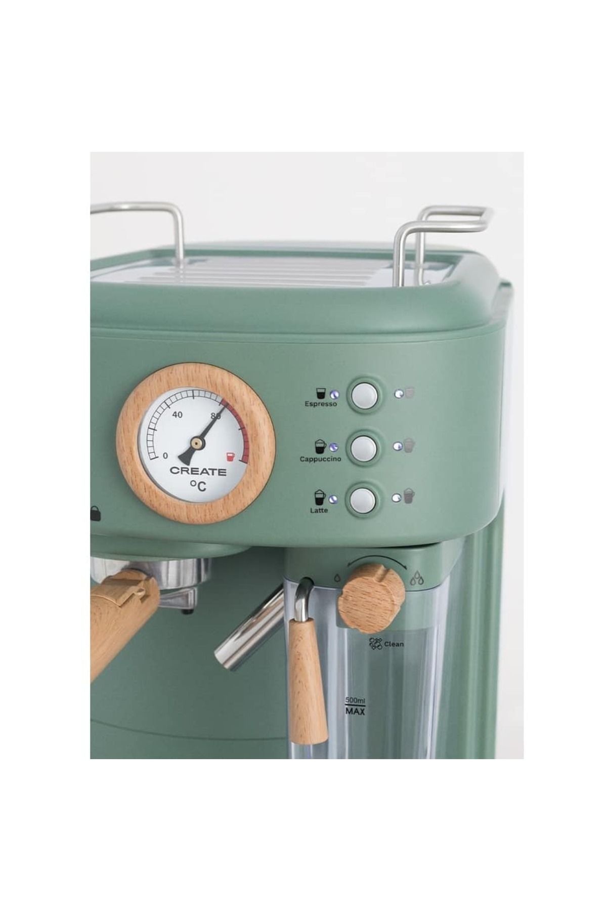 Create-Retro semi-automatic espresso machine, CREATE, Thera Retro Pro, sage 6