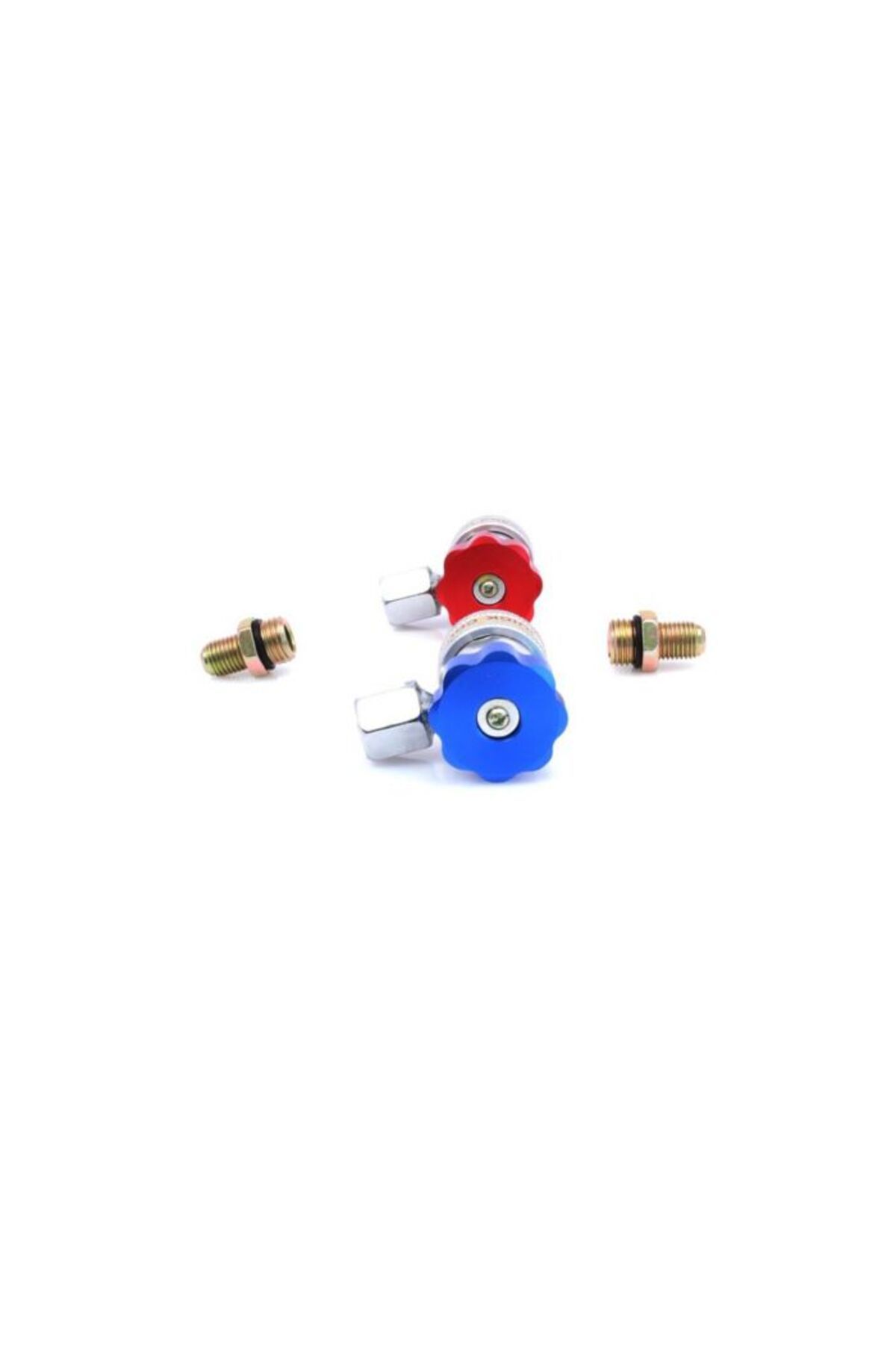 Techman-QUICK COUPLING SET WITH TAP AND ADAPTER FOR AIR CONDITIONERS 90 DEGREES 3