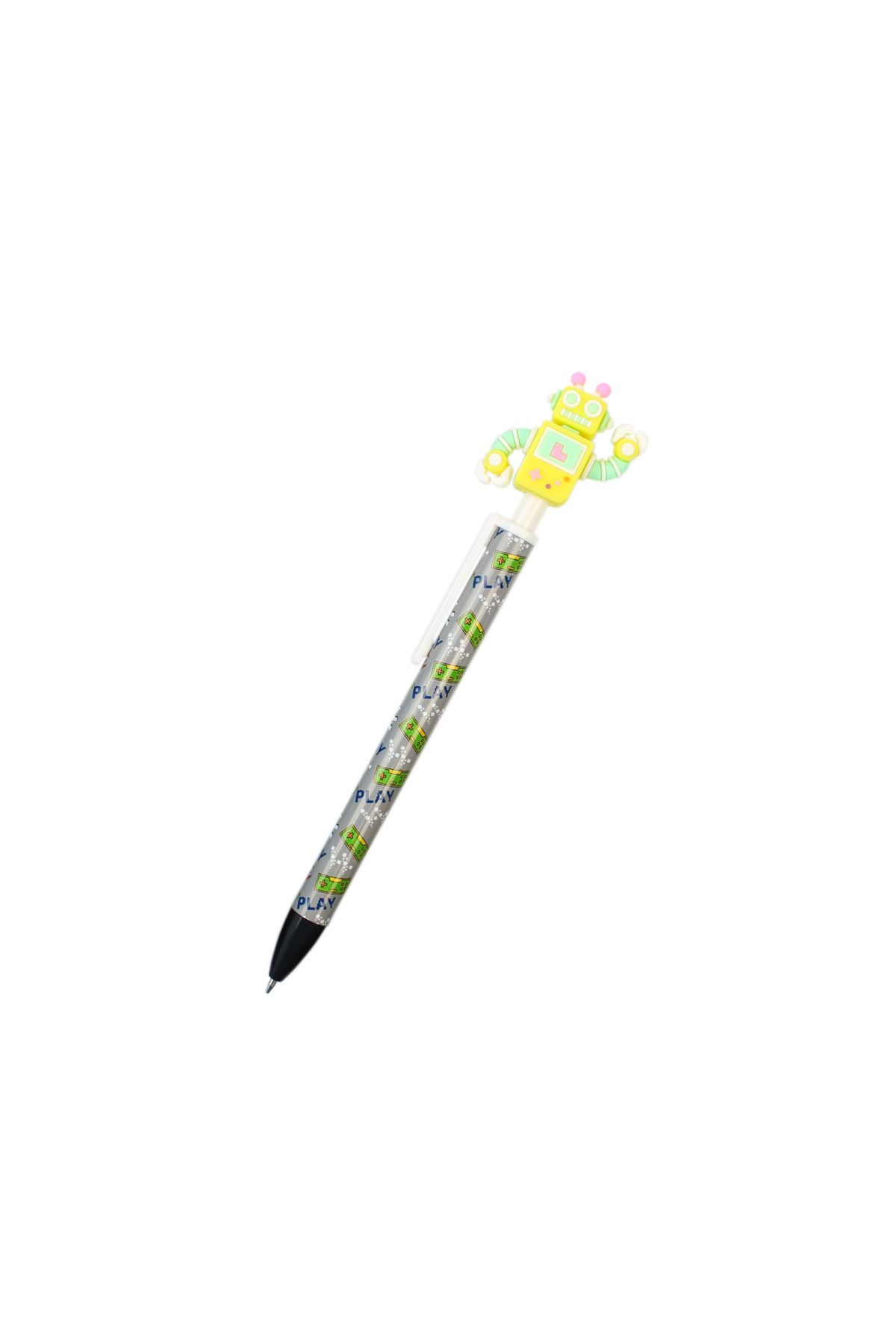 Cem-Dolphin Robot Figured 0.7 mm Tip Pen 0.7 Versatil Pen Set (4 Pcs) 3