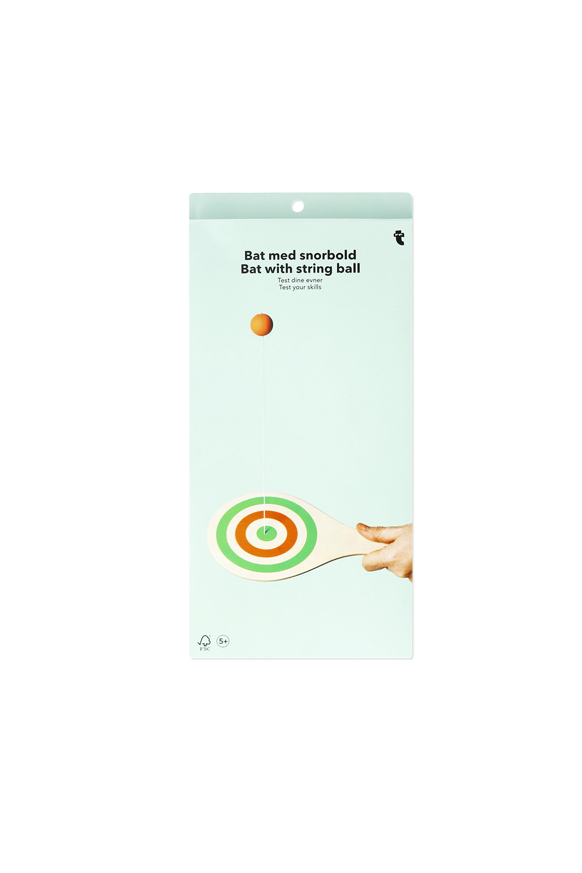 Flying Tiger Copenhagen Ahşap Top Sektirme Raketi fotoğrafı 4 (önizleme)