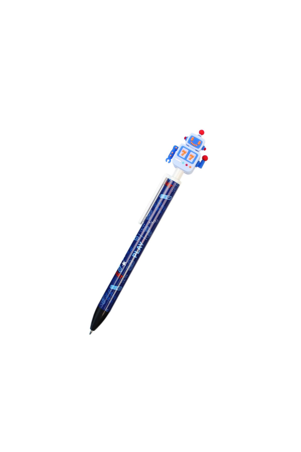 Cem-Dolphin Robot Figured 0.7 mm Tip Pen 0.7 Versatil Pen Set (4 Pcs) 4