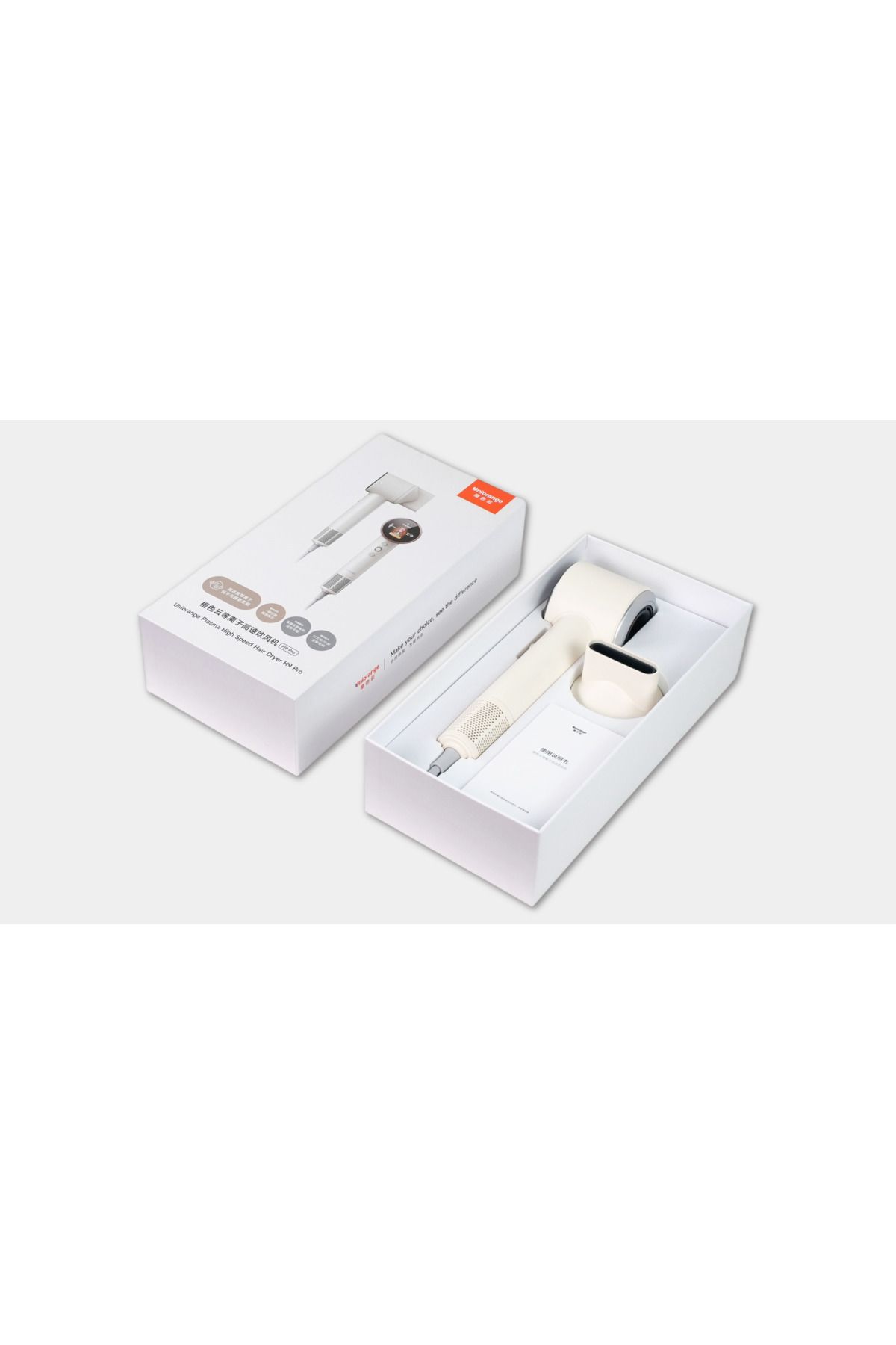 Uniorange-H9 Pro Smart Plasma Ion Hair Dryer – Fast Drying with 6 Modes & LCD Display 1