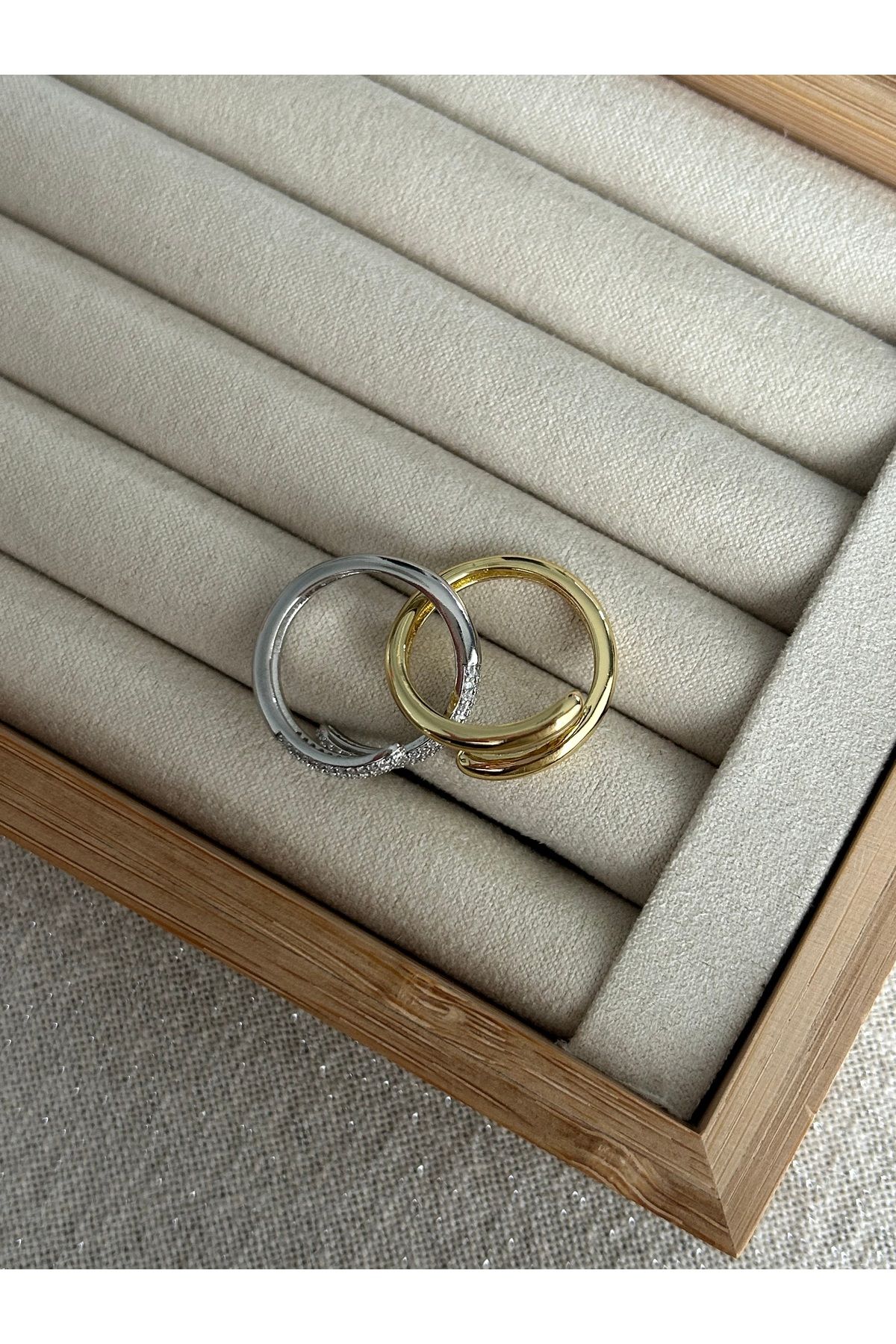 ringbox-Special Series Two Color Nested 2 Ring 4