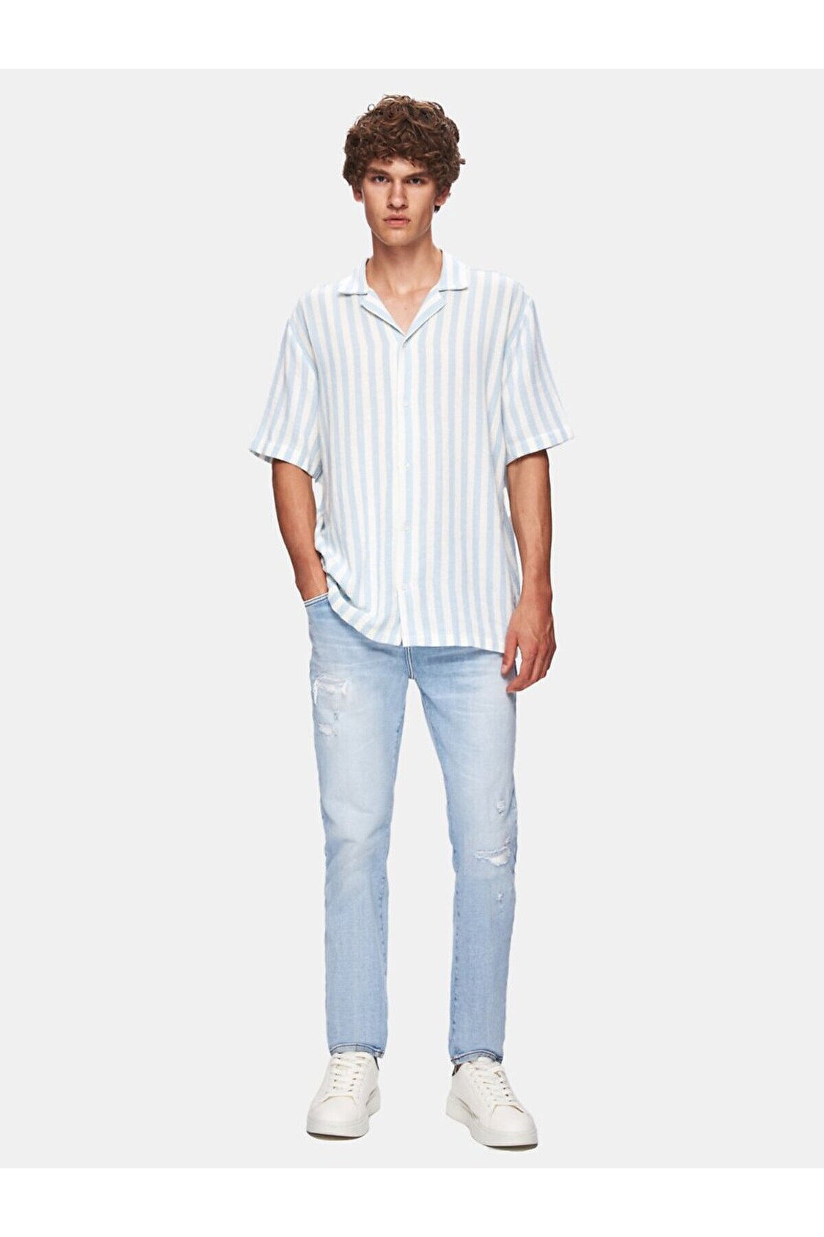 Ltb  New Sawyer Y Dar Paça Orta Bel Jean Pantolon