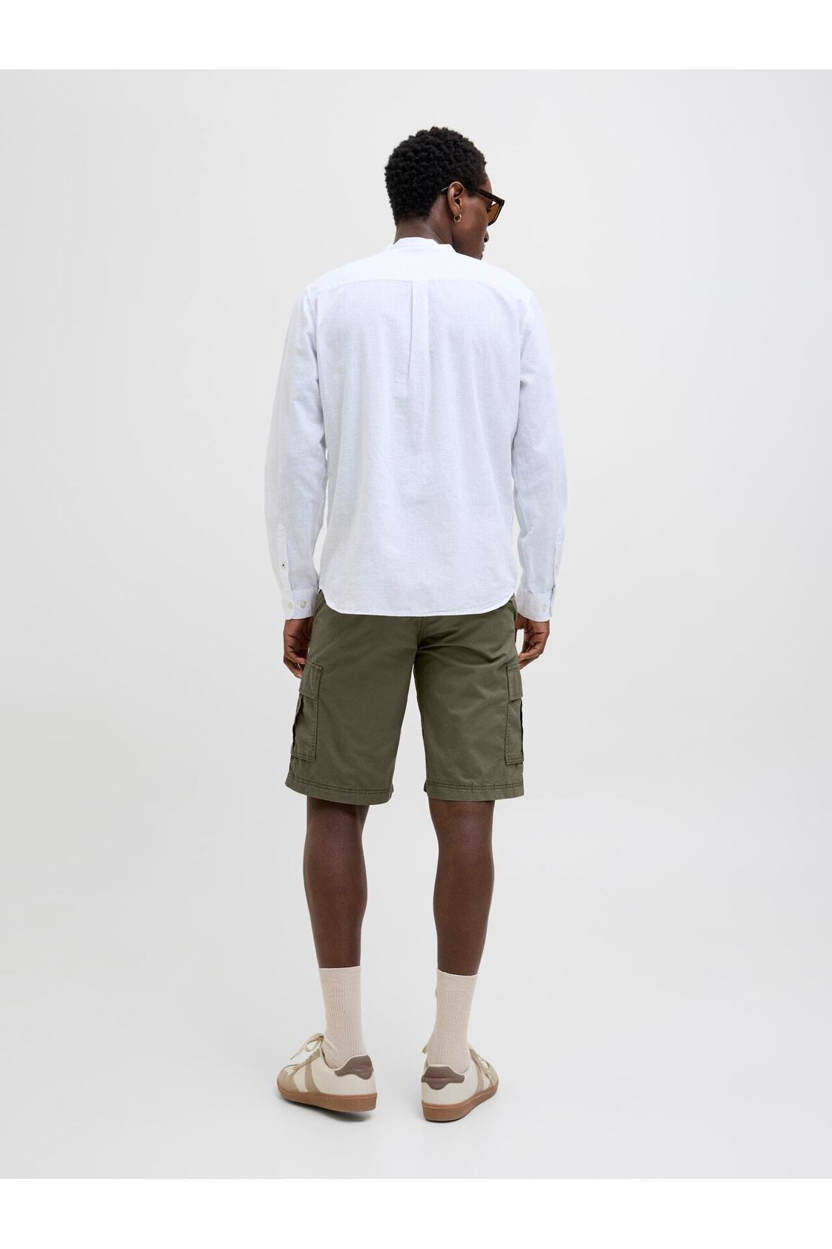 Jack & Jones  JPSTCOLE MATEO CARGO SHORT MID SN - Görsel 2