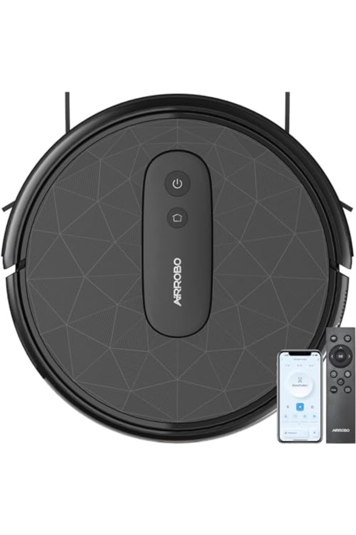 AIRROBO-مكنسة كهربائية روبوتية P20 - قوة شفط 2800 باسكال - شحن ذاتي وتحكم بالتطبيق 1