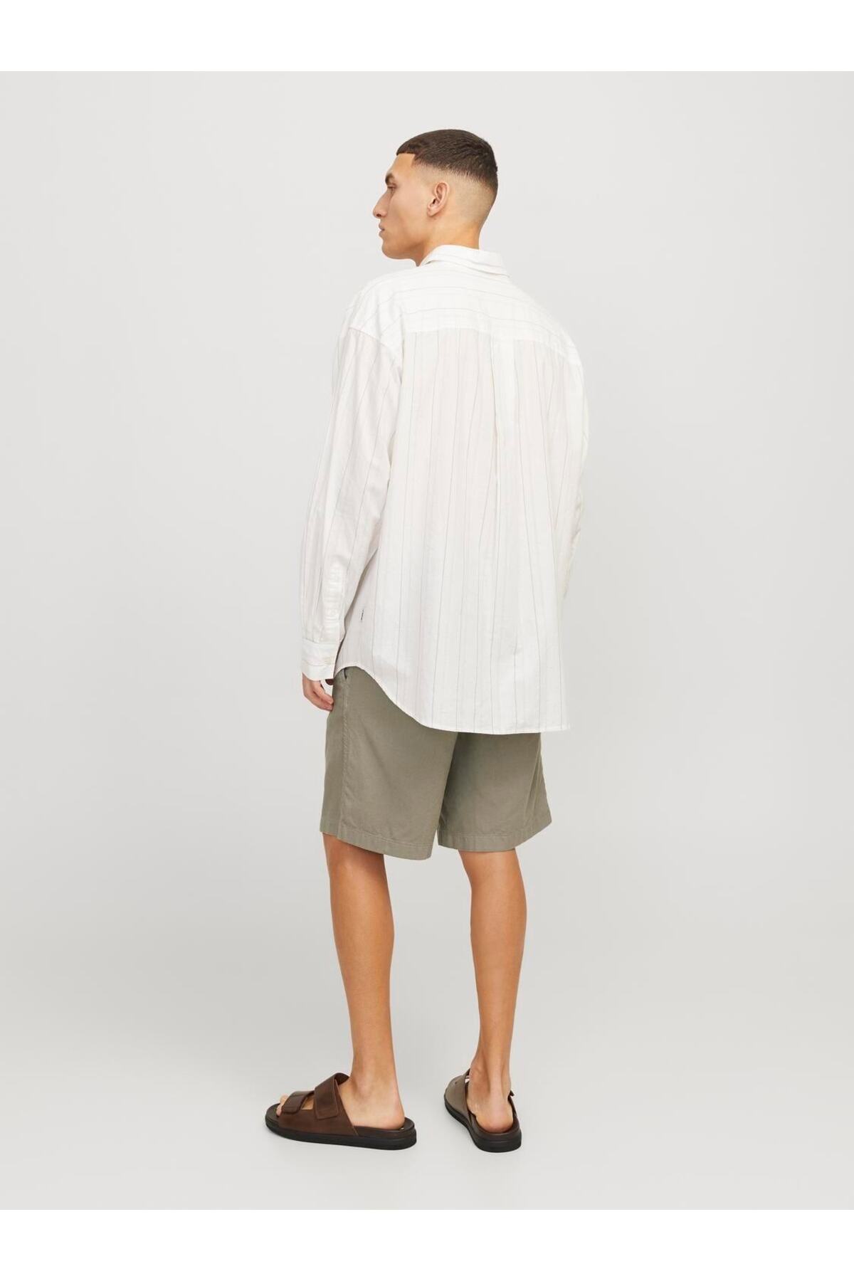 شلوارک مردانه راسته فاق نرمال | جک اند جونز Jack & Jones 12274968 - تصویر 2