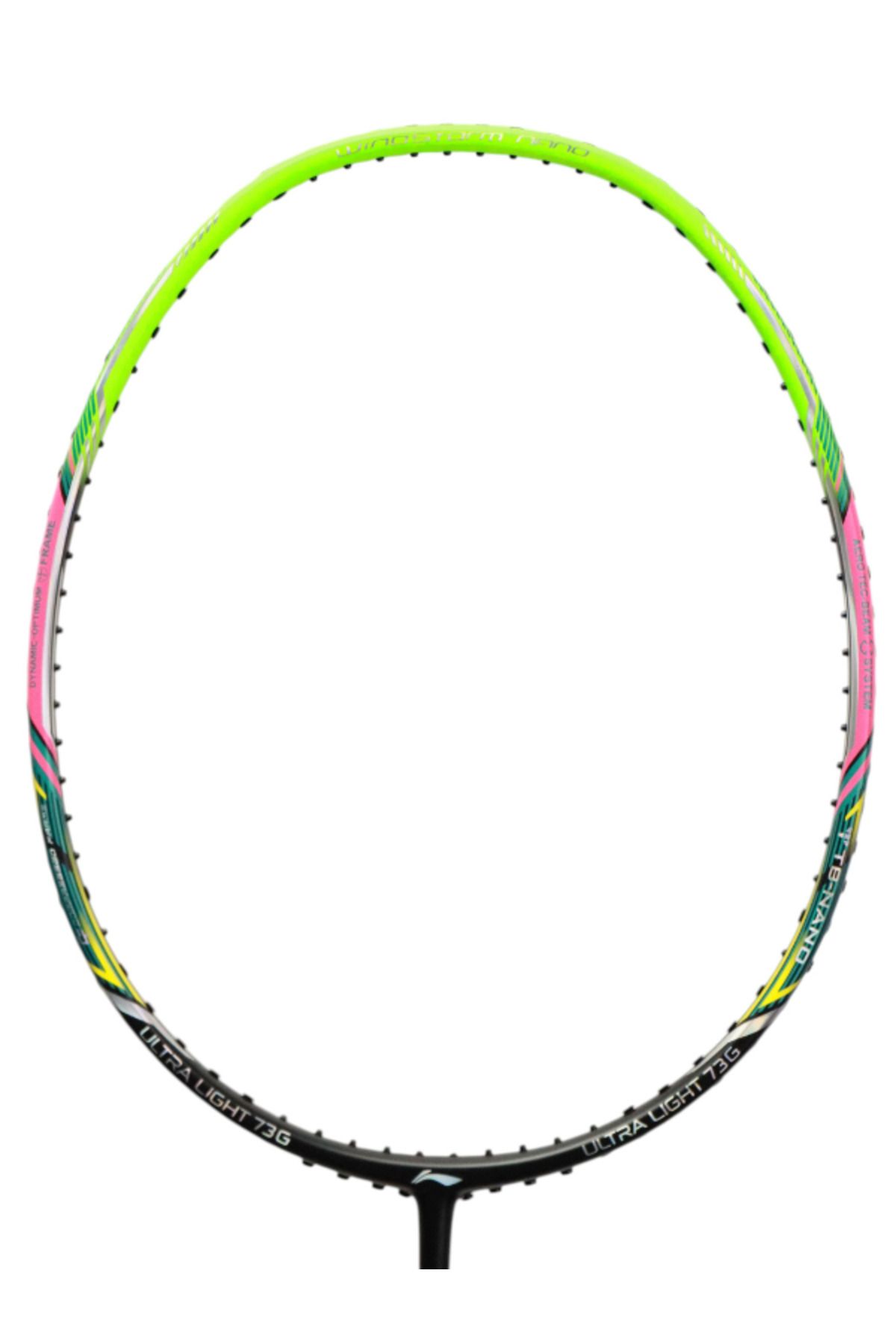 Li-Ning-WINDSTORM NANO 73 SUPER FEATHER LITE BADMINTON RACKET (BLACK) 2
