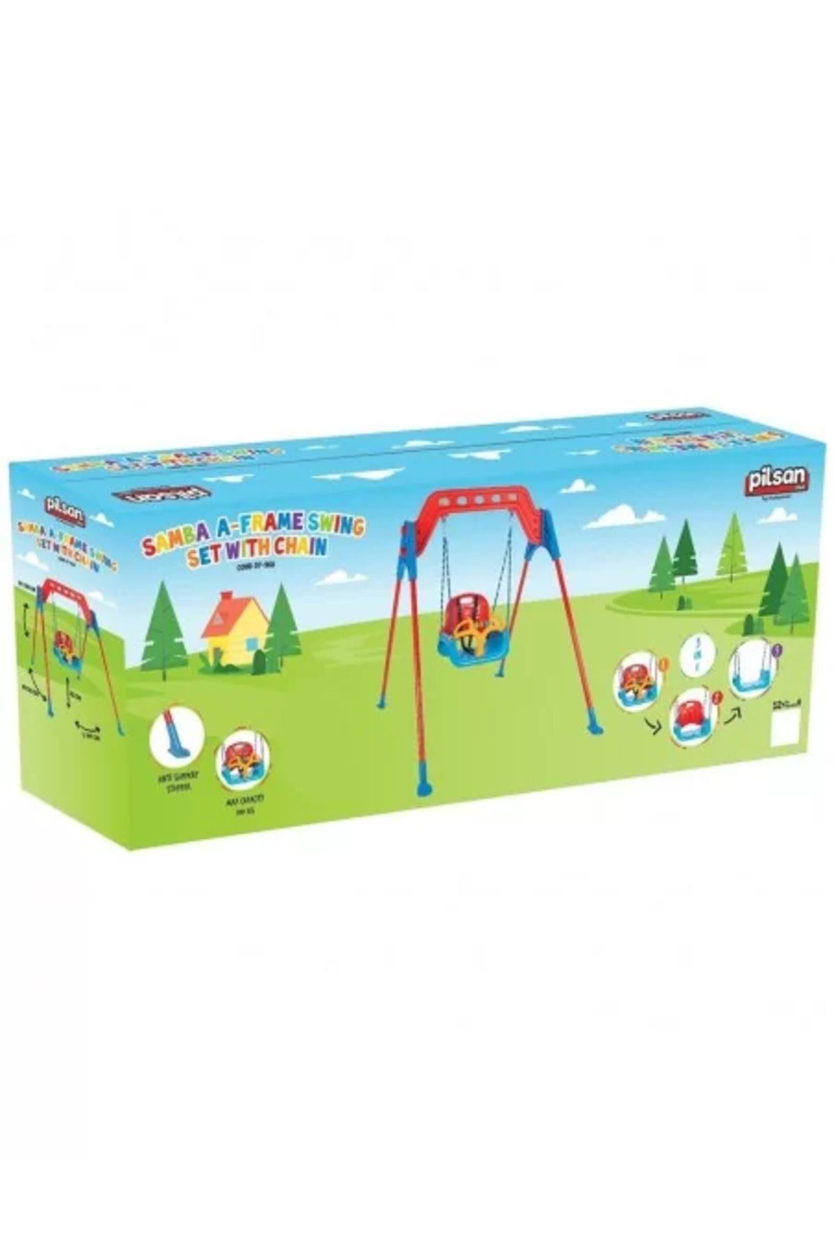 PİLSAN-Samba A-Frame Swing for children with metal frame 3