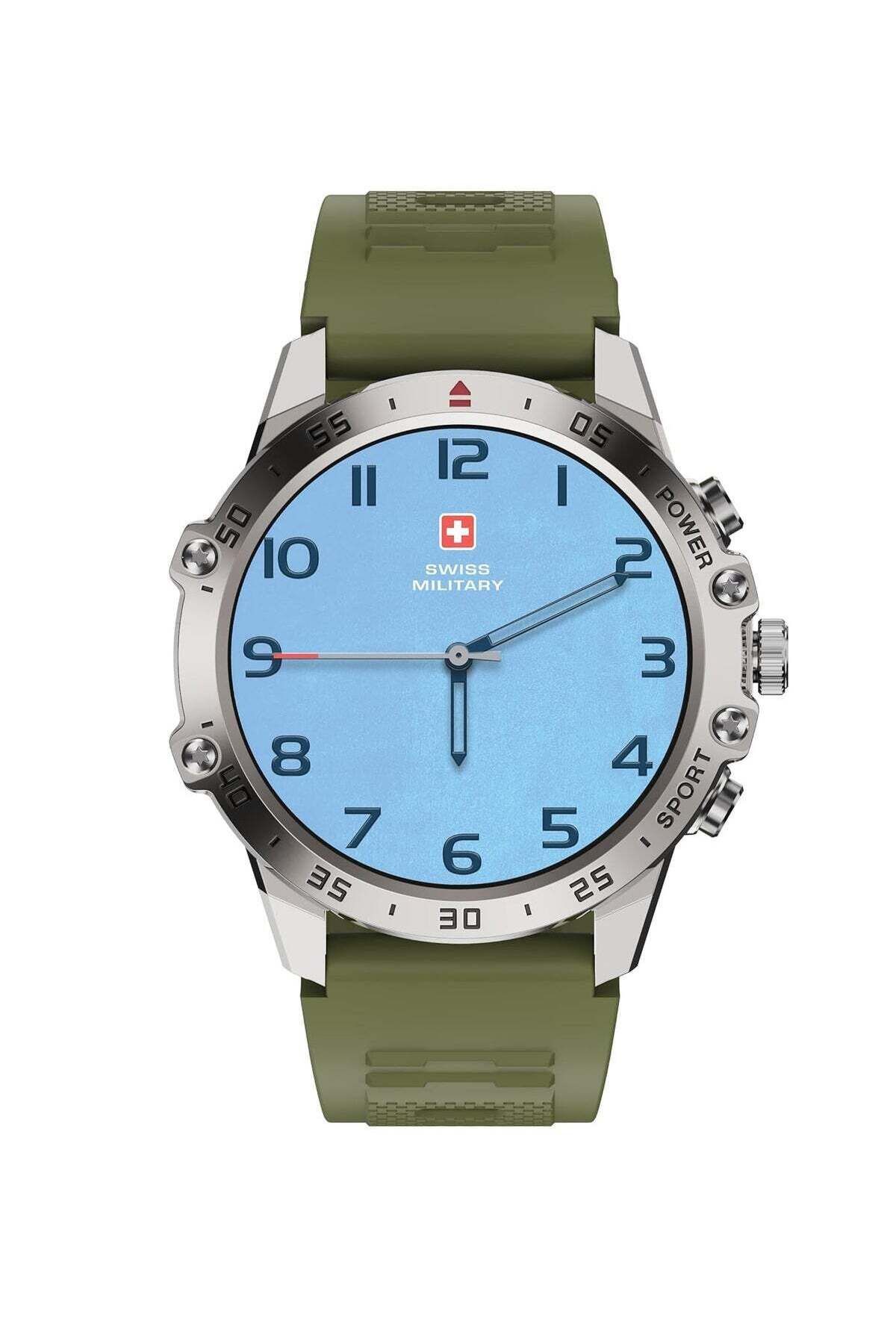 Swiss Military-DOM5 Smartwatch 1.43" AMOLED, Bluetooth Calling, Multi Language, Health & Sports Trac 1