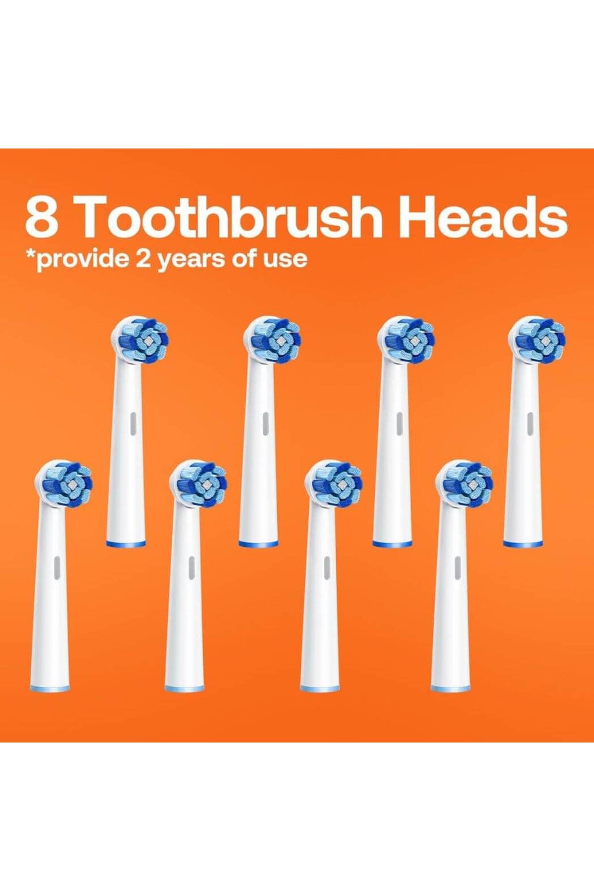 Bitvae-R2 Rotating Toothbrush with 8 Brush Heads, 30-Day Battery Life 3