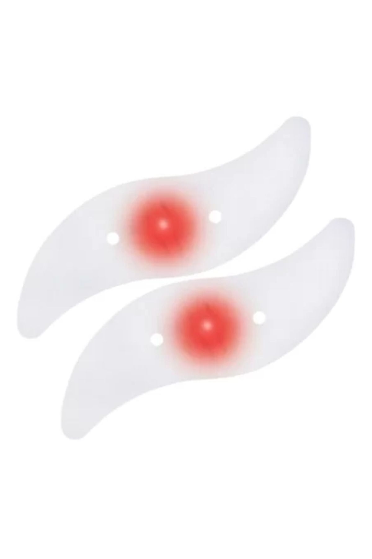 OEM-Set 2 LED Ambient Lights with 3 Lighting Modes for Bicycle, Red 1