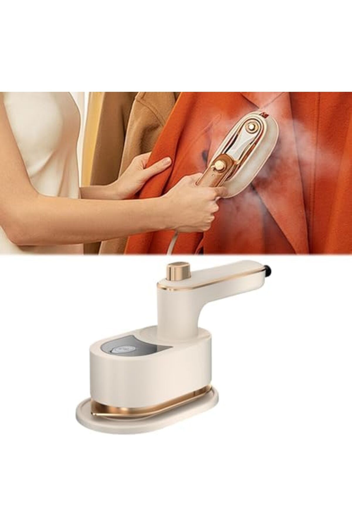 SUKILO-Handheld Steam Iron by - Portable Travel Steamer with Foldable Handle, 40W Fast Heating 6