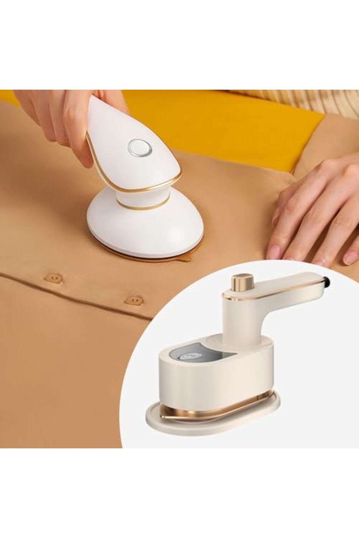 SUKILO-Handheld Steam Iron by - Portable Travel Steamer with Foldable Handle, 40W Fast Heating 4