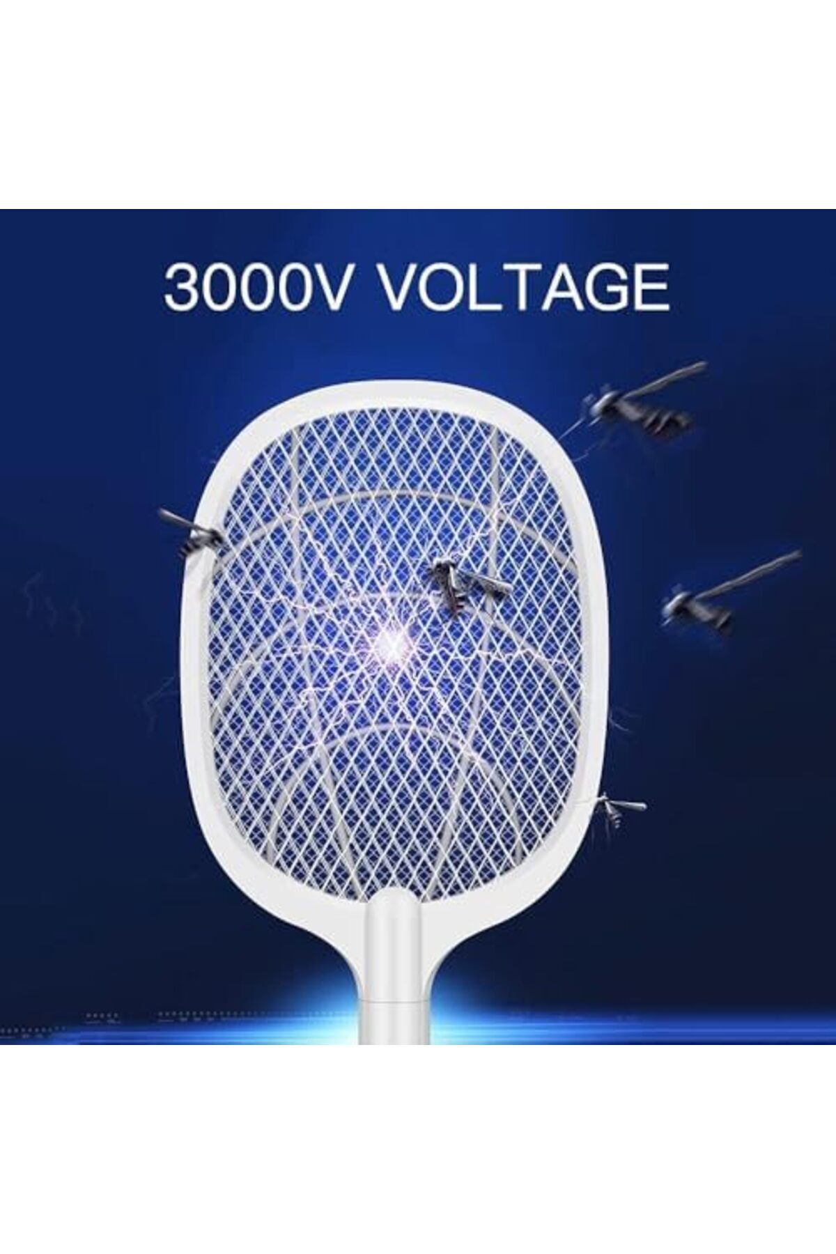 SUKILO-Multi-Function Electronic Swatter – 2-in-1 Rechargeable Mosquito Racket with USB Charging, 5