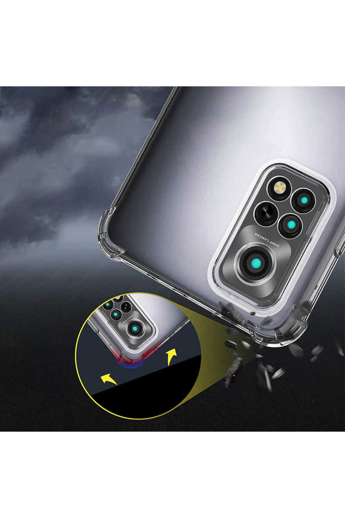 VELMORA-Redmi Note 11 Pro 5g Case Vlmr Camera Protected Nitro Anti Shock Silicone - Colorless 4
