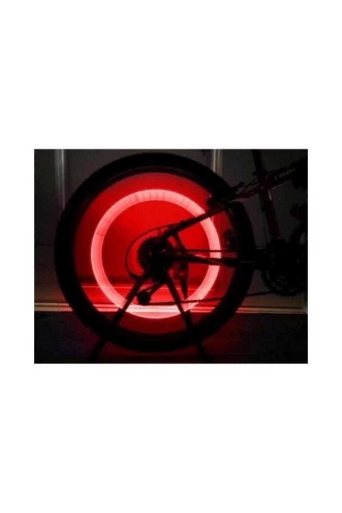 OEM-Set 2 LED Ambient Lights with 3 Lighting Modes for Bicycle, Red 4