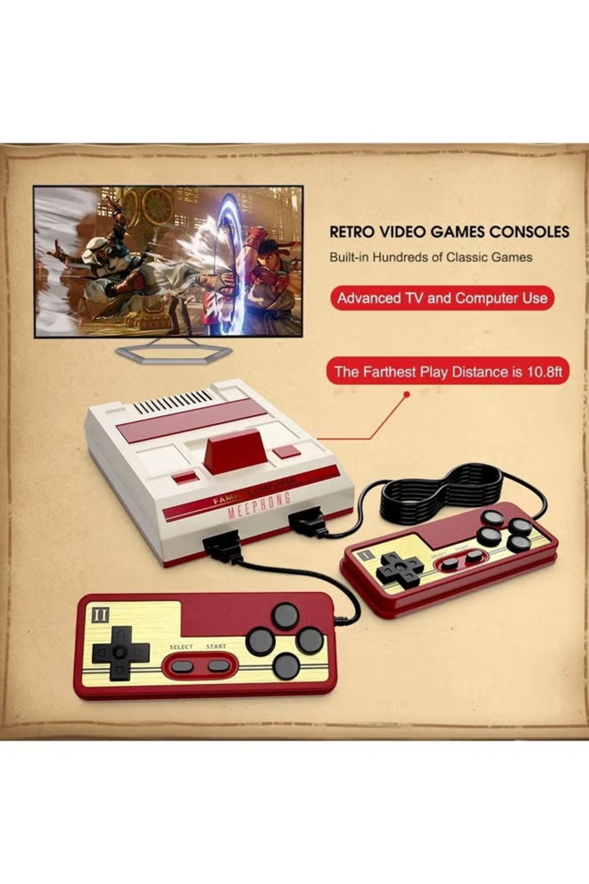 Nintendo-Famicom-FC Compact Video Game Console 3