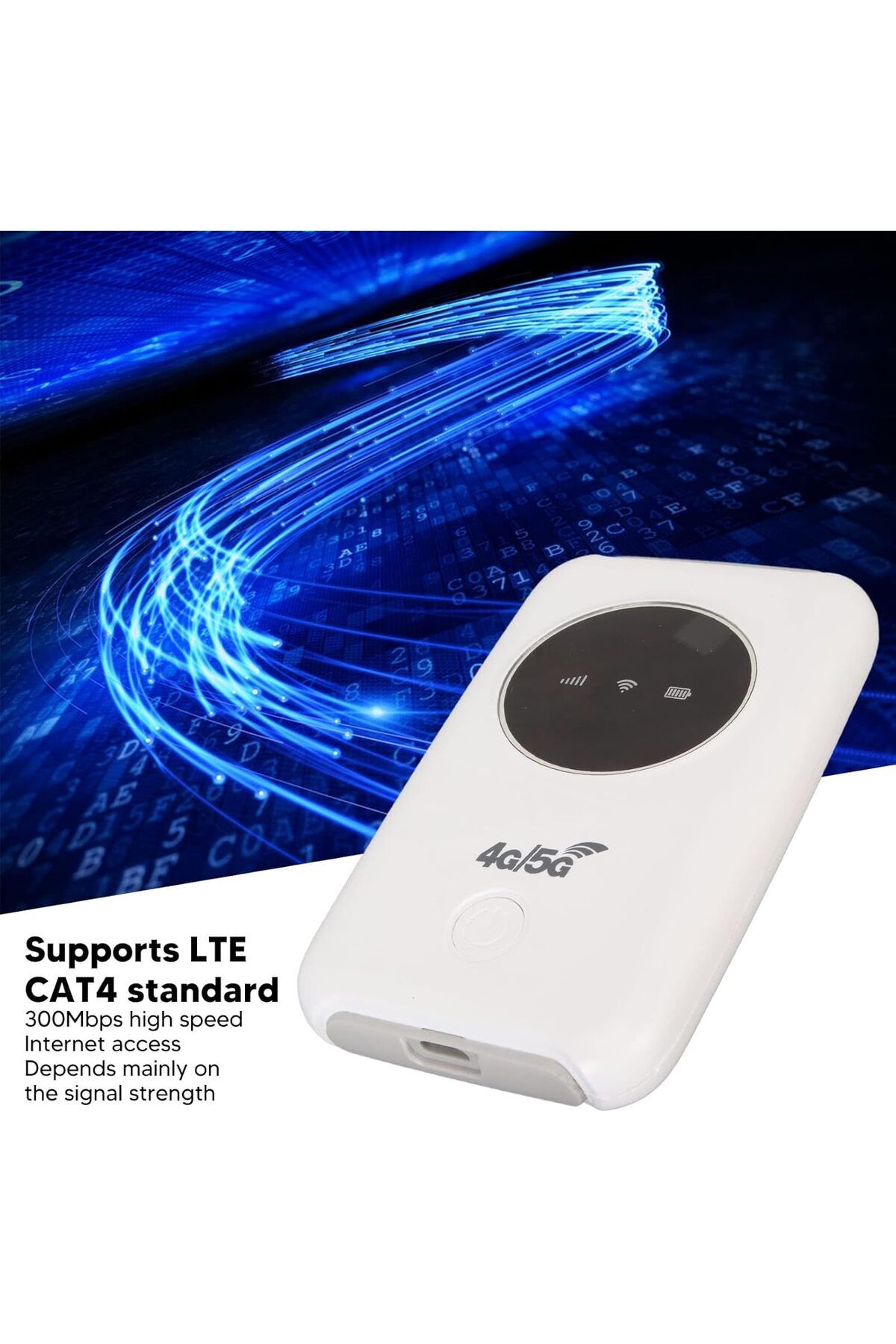 SUKILO-مودم واي فاي 4G LTE مفتوح، راوتر نقطة اتصال واي فاي 5G مع فتحة SIM، واي فاي محمول بسرعة 300 ميجابت في الثانية 3