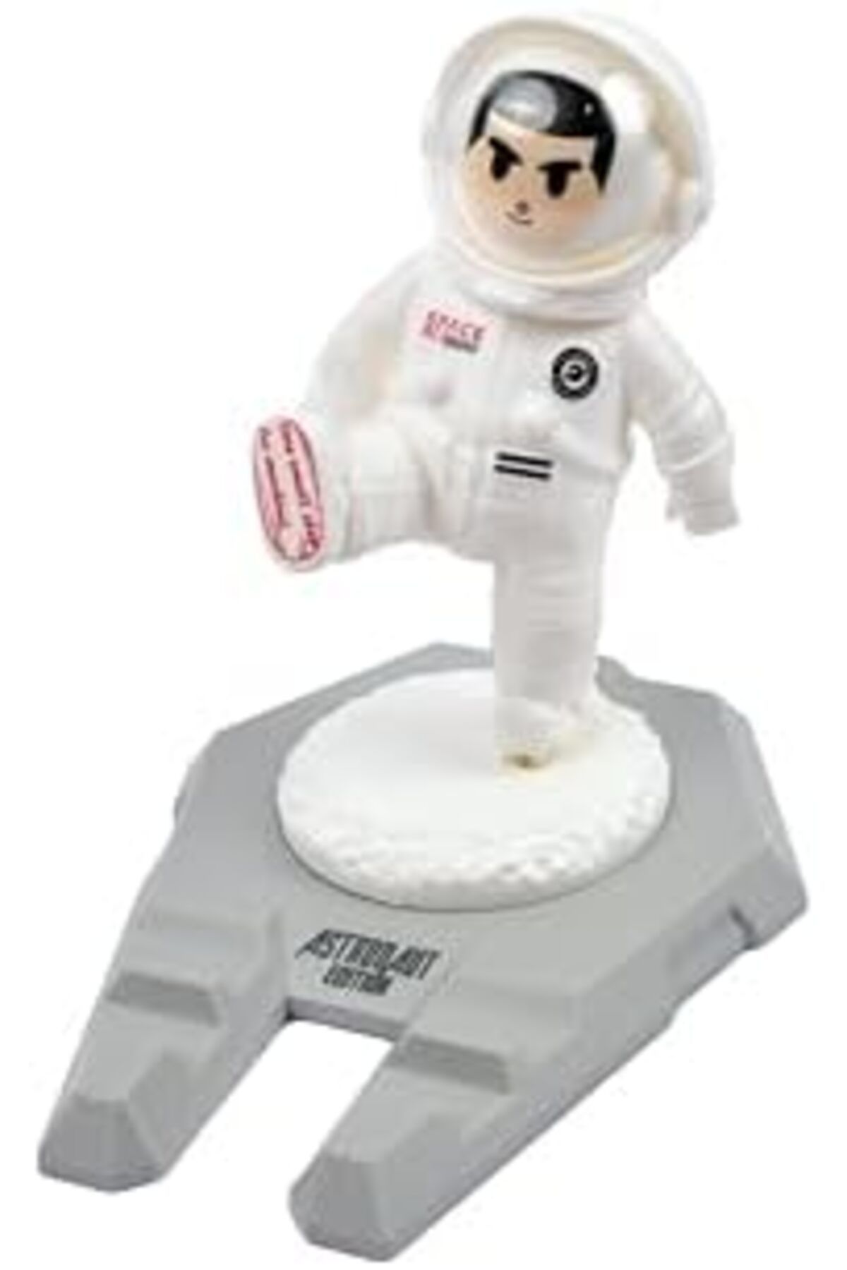SUKILO-Cell Phone Stand Car Holder, Fun 3D Cartoon Astronaut Design Mobile Phone Stand for Desk, Com 2