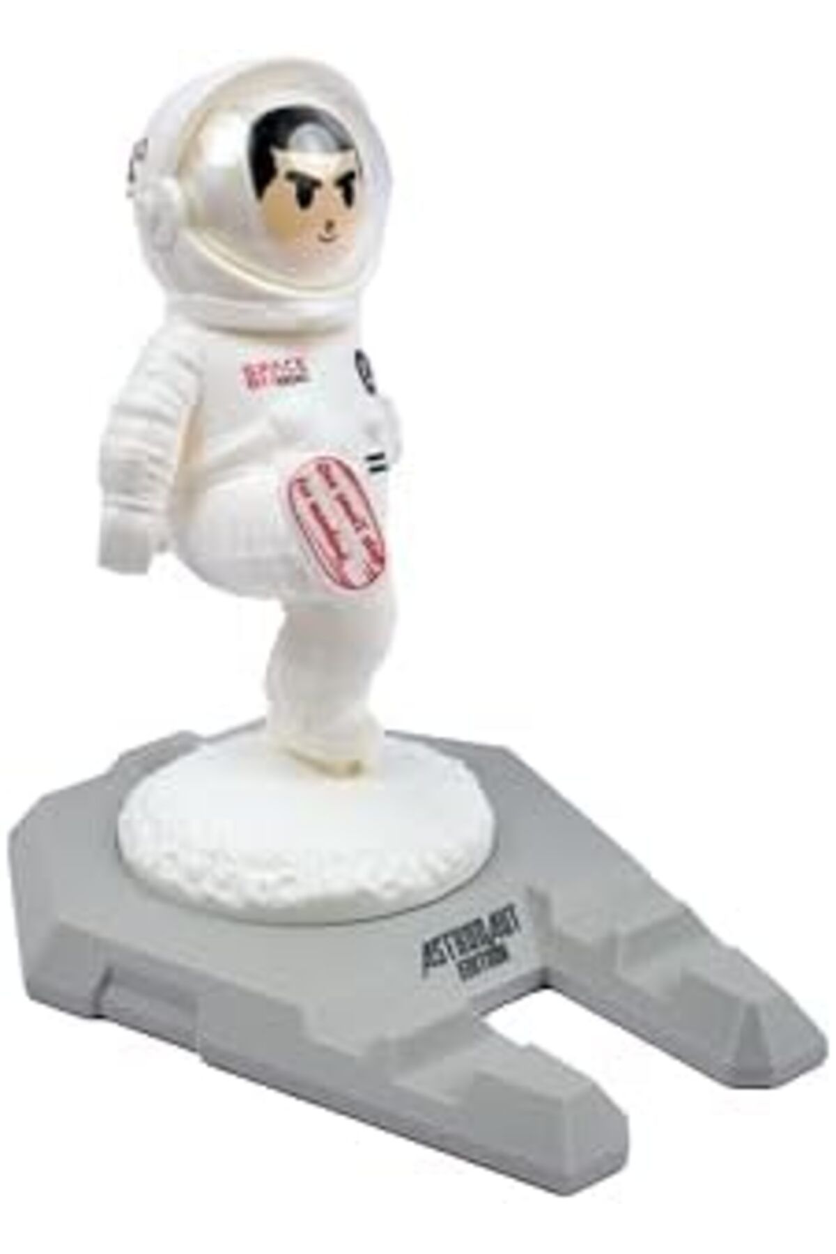 SUKILO-Cell Phone Stand Car Holder, Fun 3D Cartoon Astronaut Design Mobile Phone Stand for Desk, Com 4