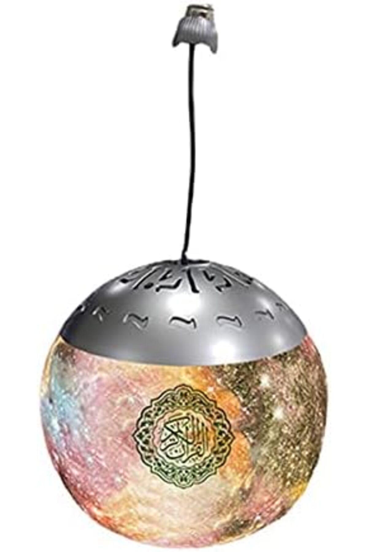 SUKILO-Pendant Moon Lamp with Quran Speaker, Remote Control, Colorful Dimming, Fast Surah Selection, 1