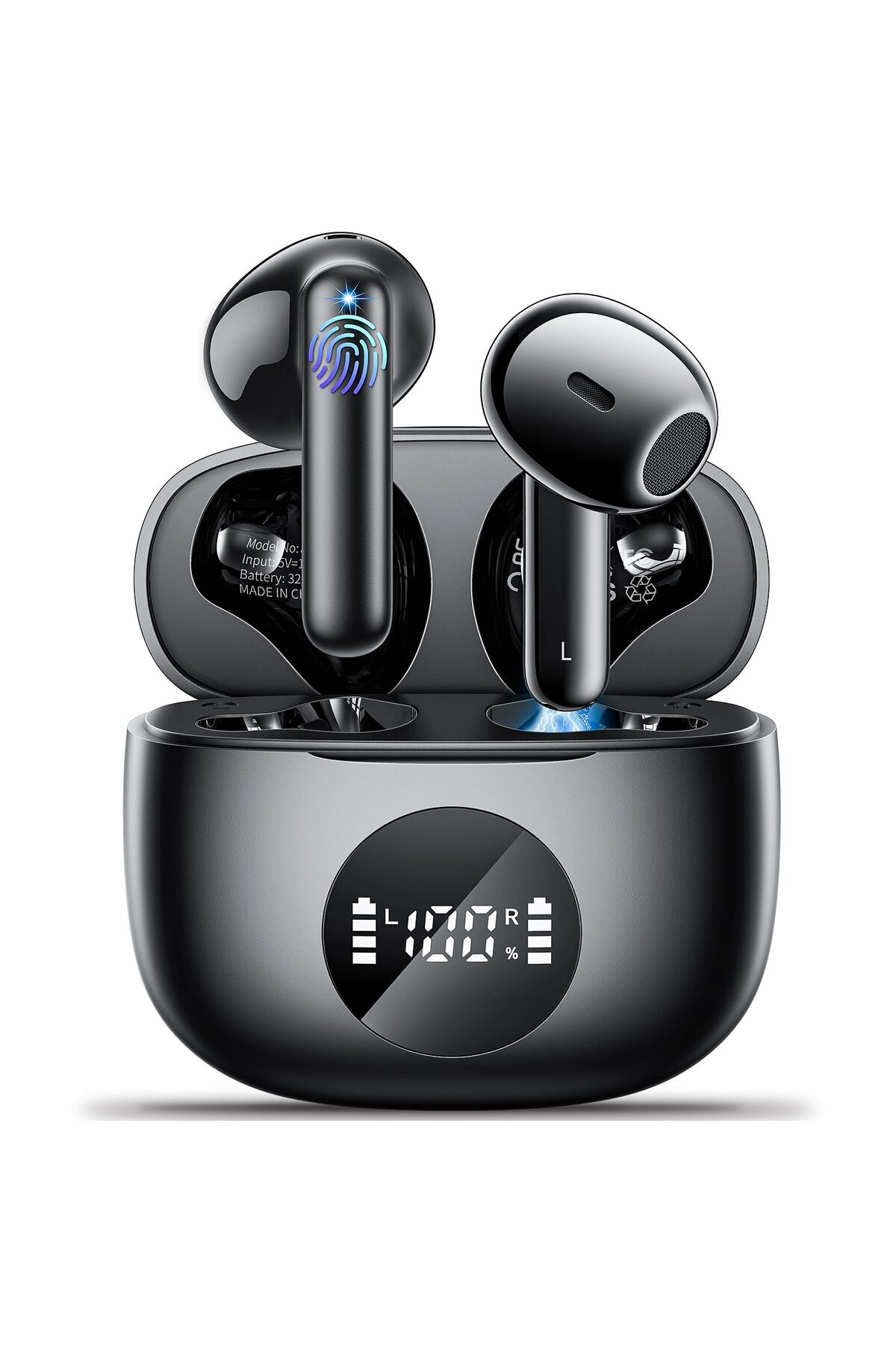 Dijital Göstergeli Bluetooth Kulaklık (Suya ve Tere Dayanıklı)