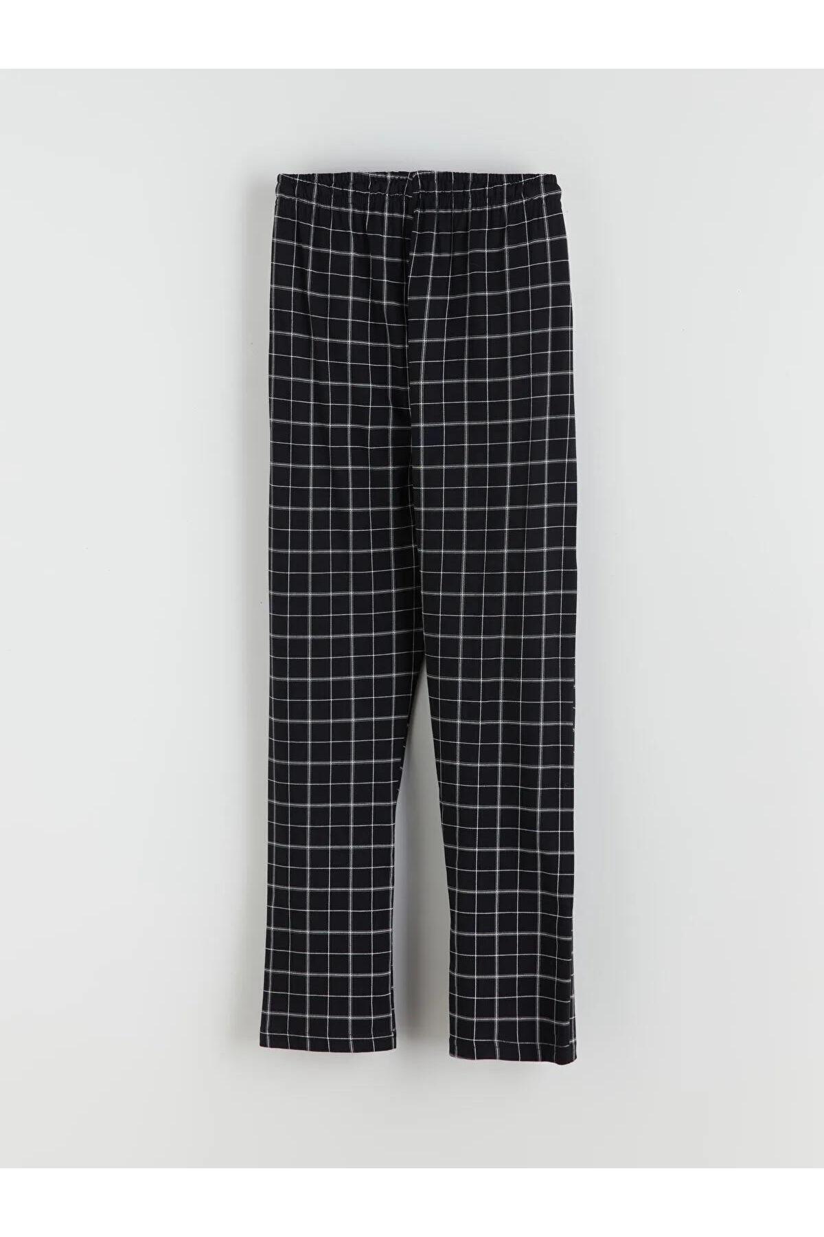 LC Waikiki-Standard Pattern Plaid Men's Pajama Bottom (W5) 2
