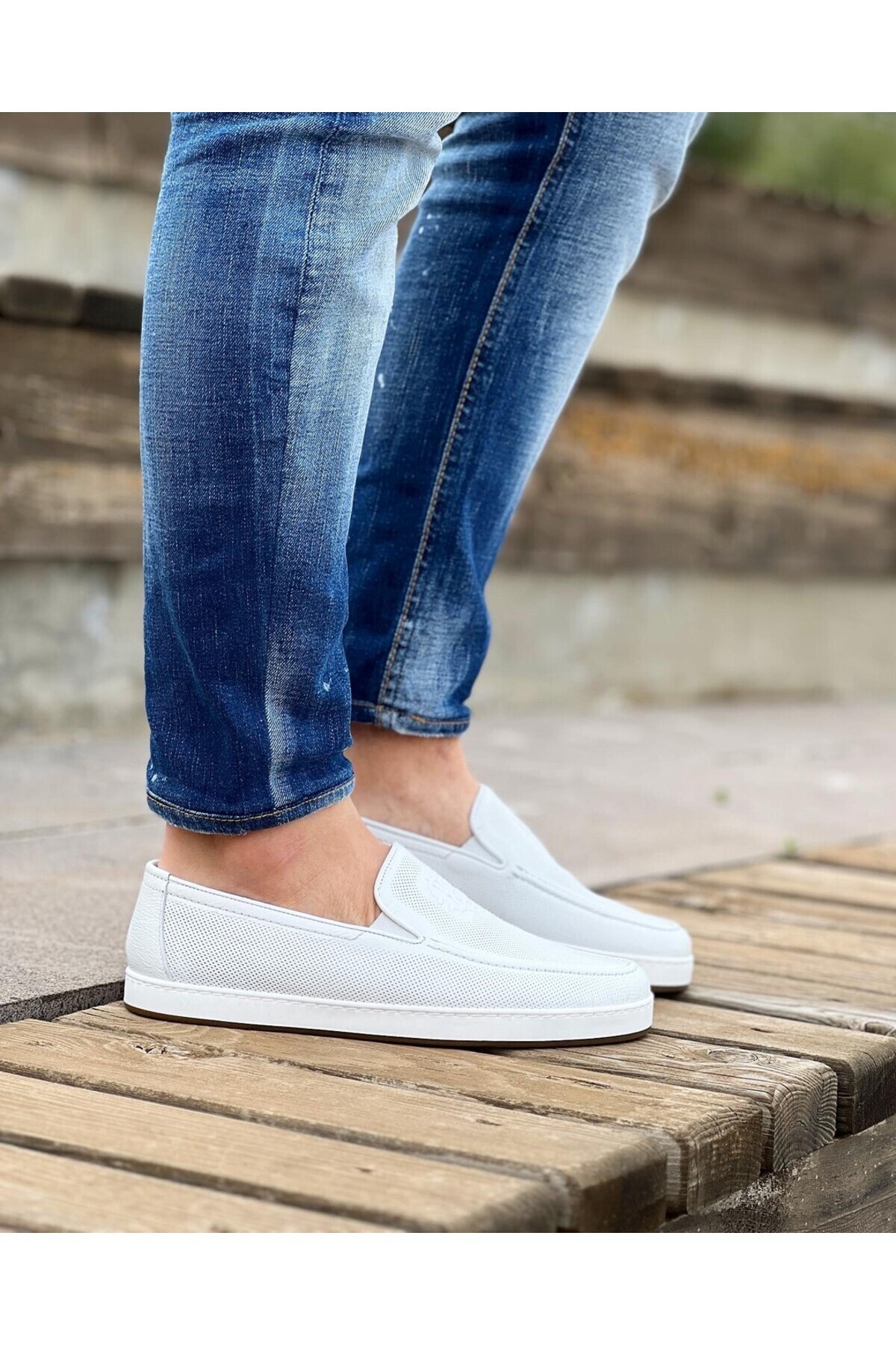 ایتالیانو آیاکابی کفش‌های راحتی مردانه از جنس چرم اصل نرم با زیره EVA