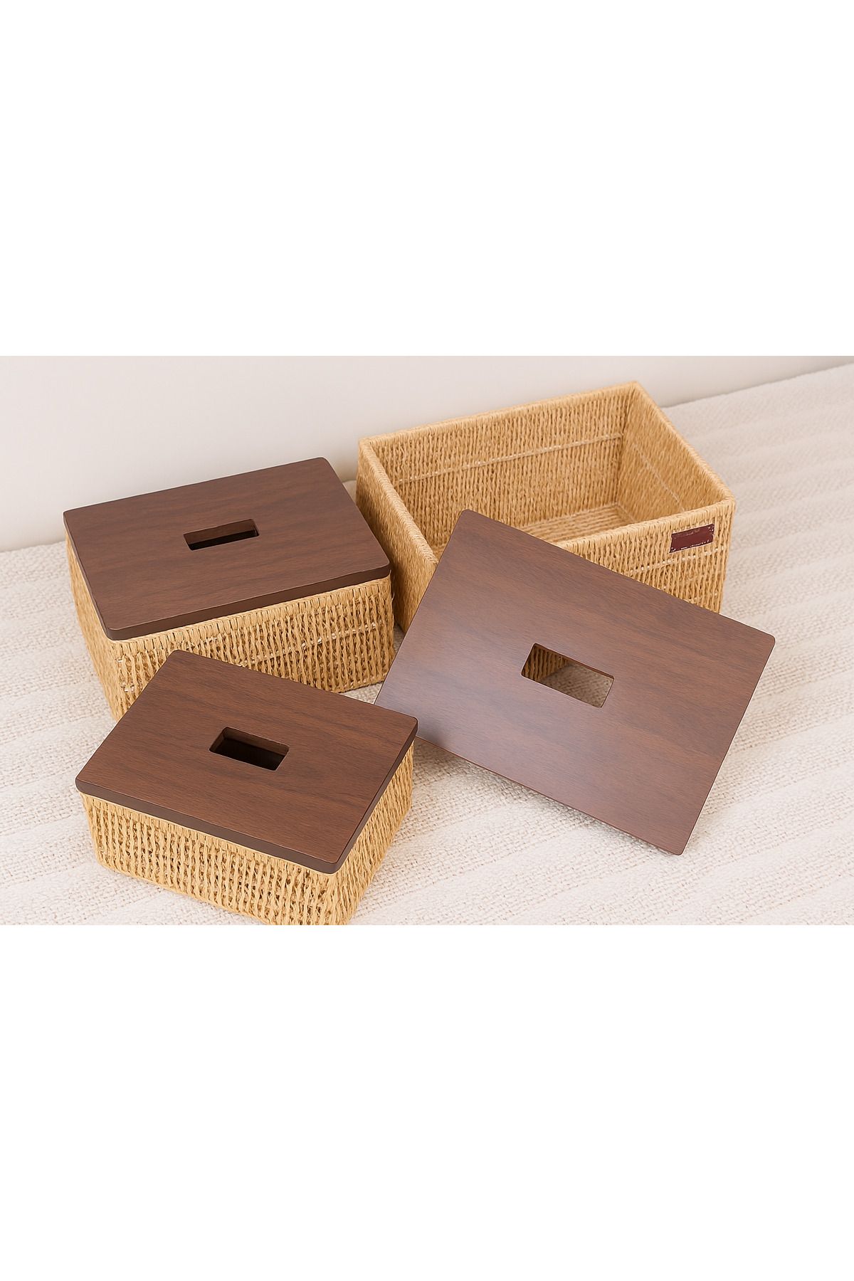 Generic-Multi-purpose storage basket set 2
