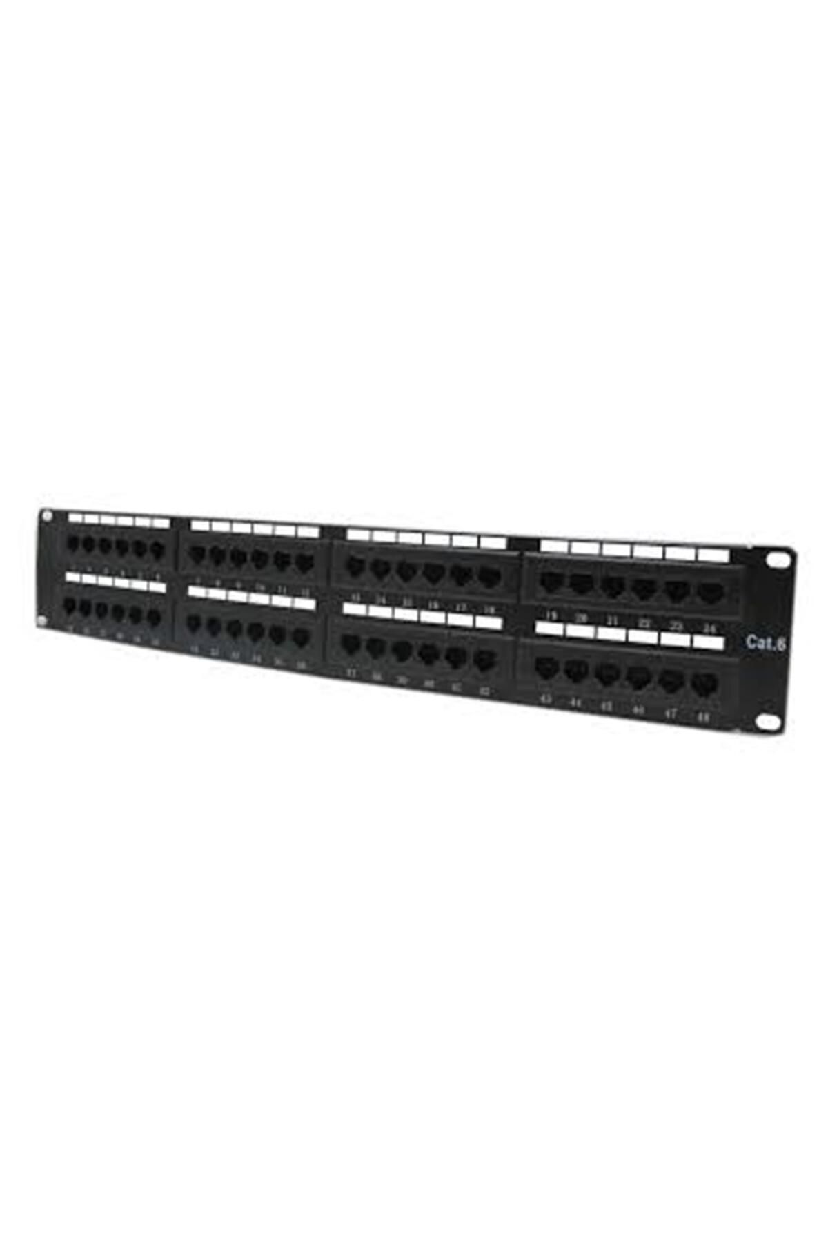 CODEGEN-Cod648 48 Port Cat6 Utp Patch Panel 1