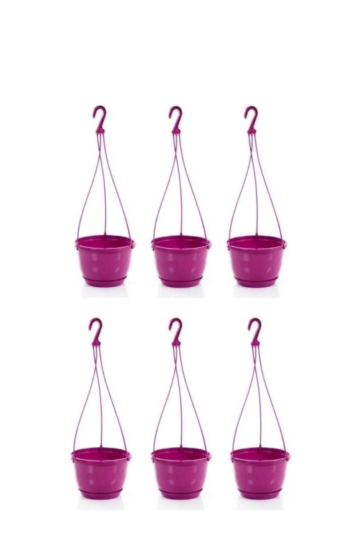SO-SM02 Sapphire Macrame Hanging Balcony Pot 3.4 lt Cherry 6 pcs