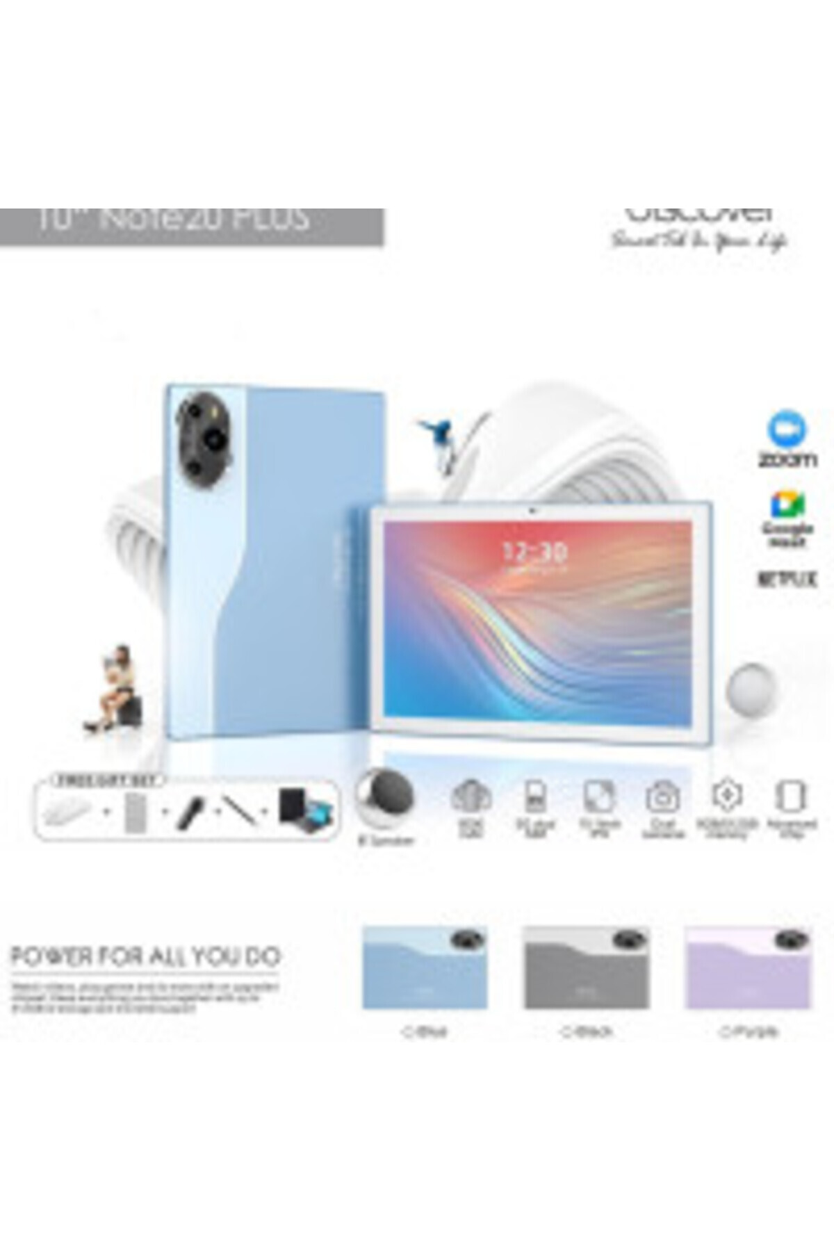 Discover-Note 20 Plus 8GB 512GB Android Tablet PC 2