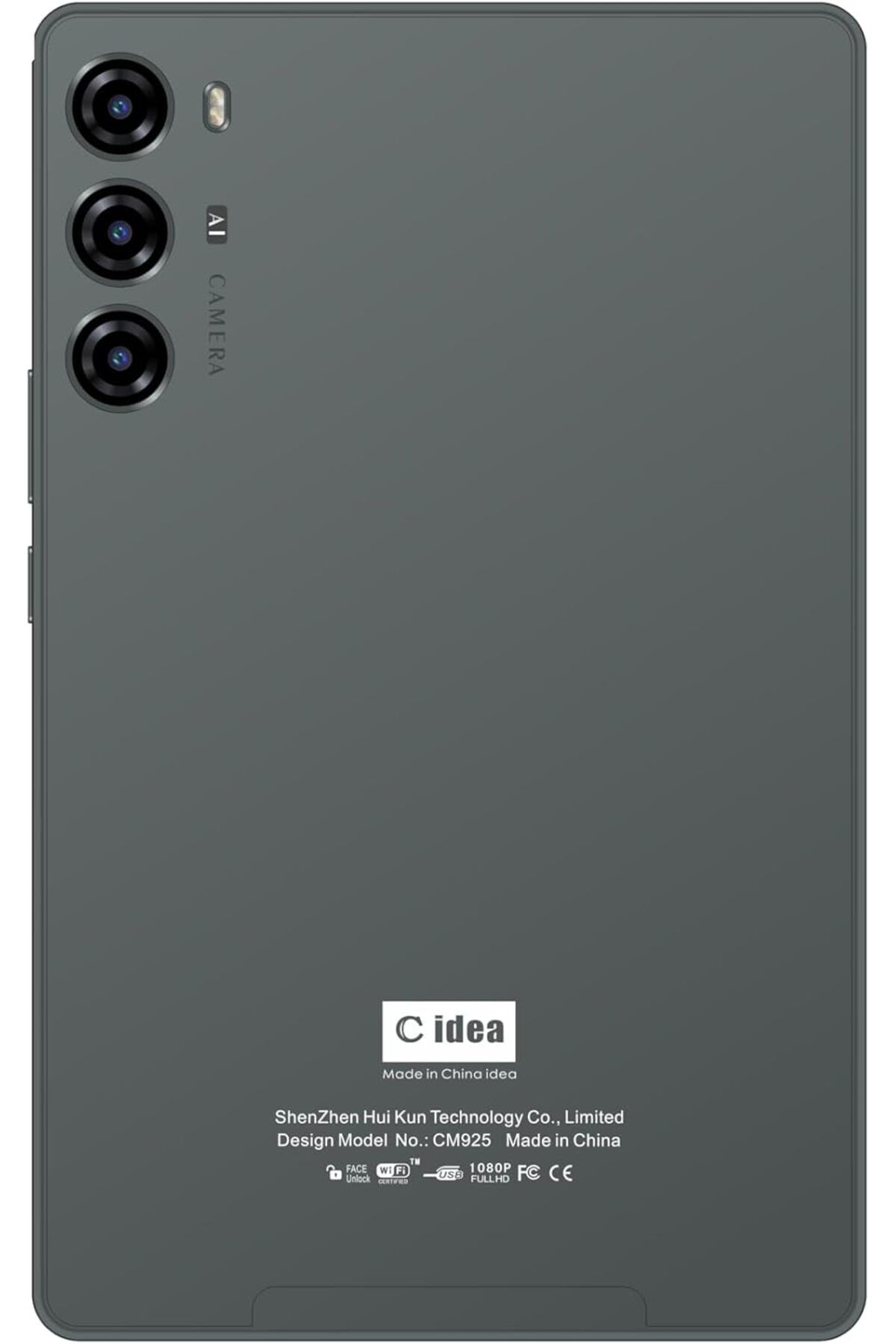 CIDEA-C idea 9" Smart Tablet PC CM925 - Android Kids Tab IPS Display Single SIM 5G LTE Wifi Zoom and Tikto 5