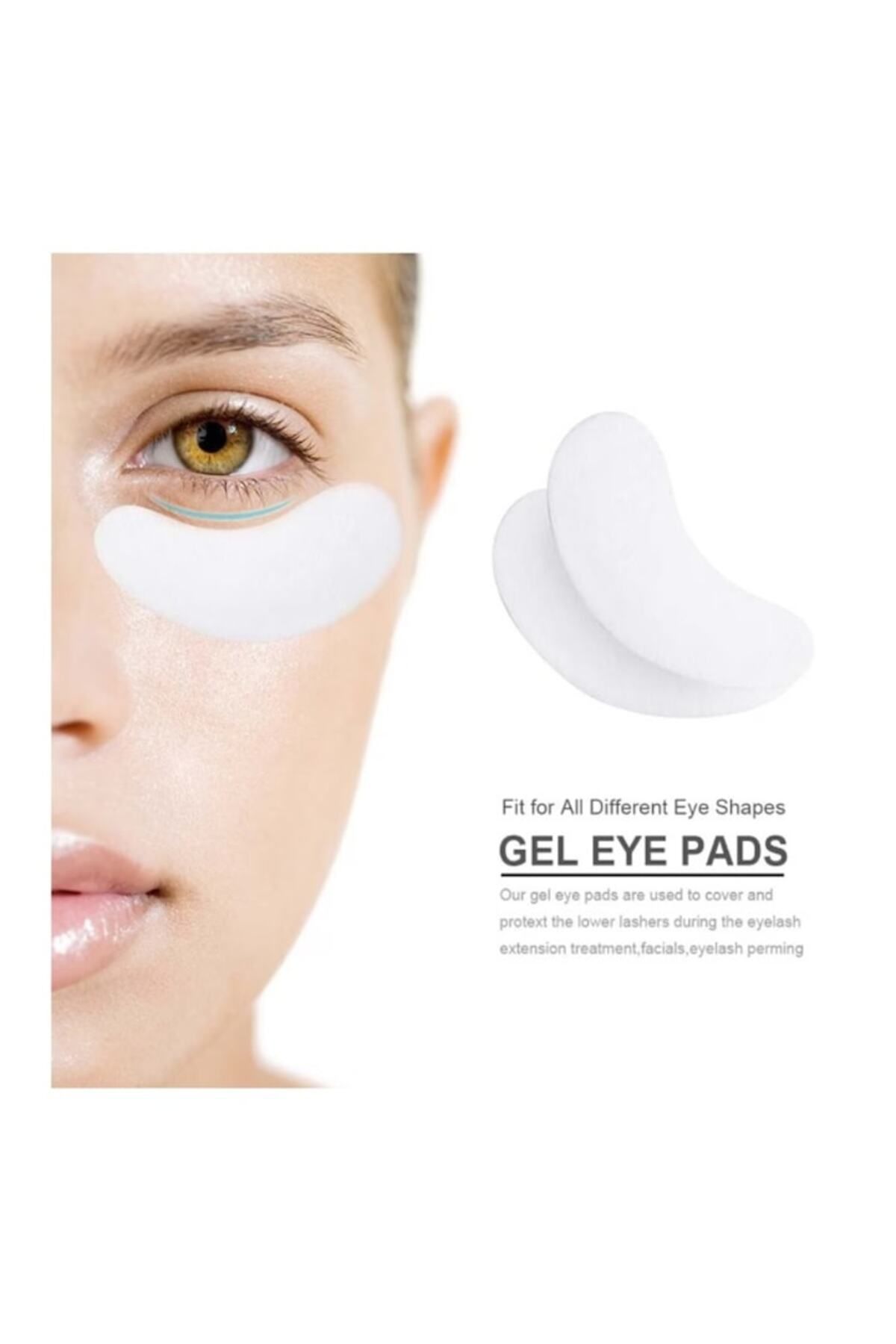 OneLash-Set 20 pairs of hydrating gel patches for eyelash extensions, Nagaraku 3