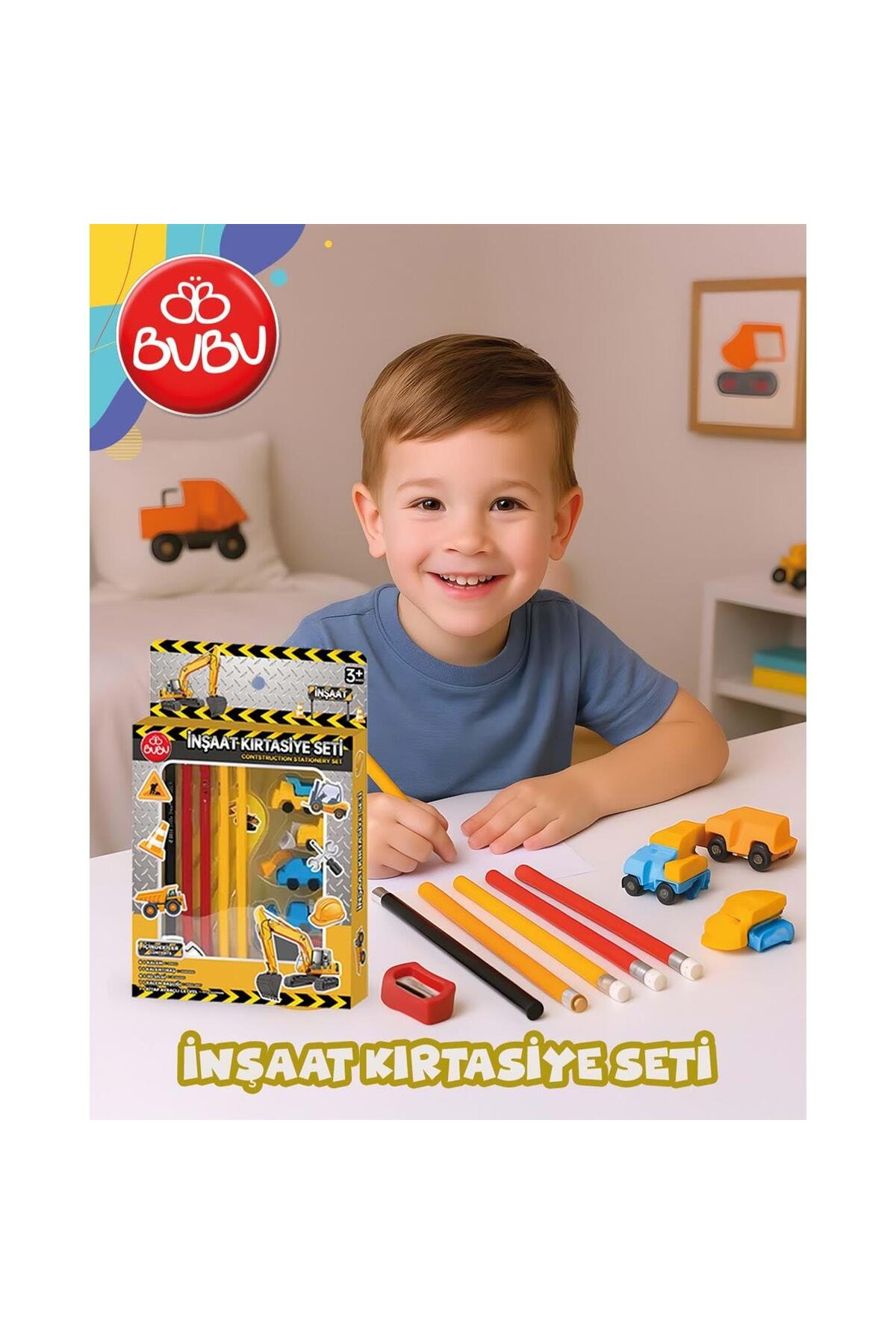 Bubu Bu-Bu Kırtasiye Seti İnşaat