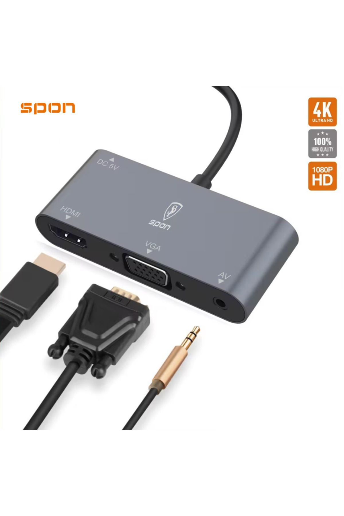 Spon-5-in-1 iPhone Adapter: A Versatile Audio and Video Experience 3