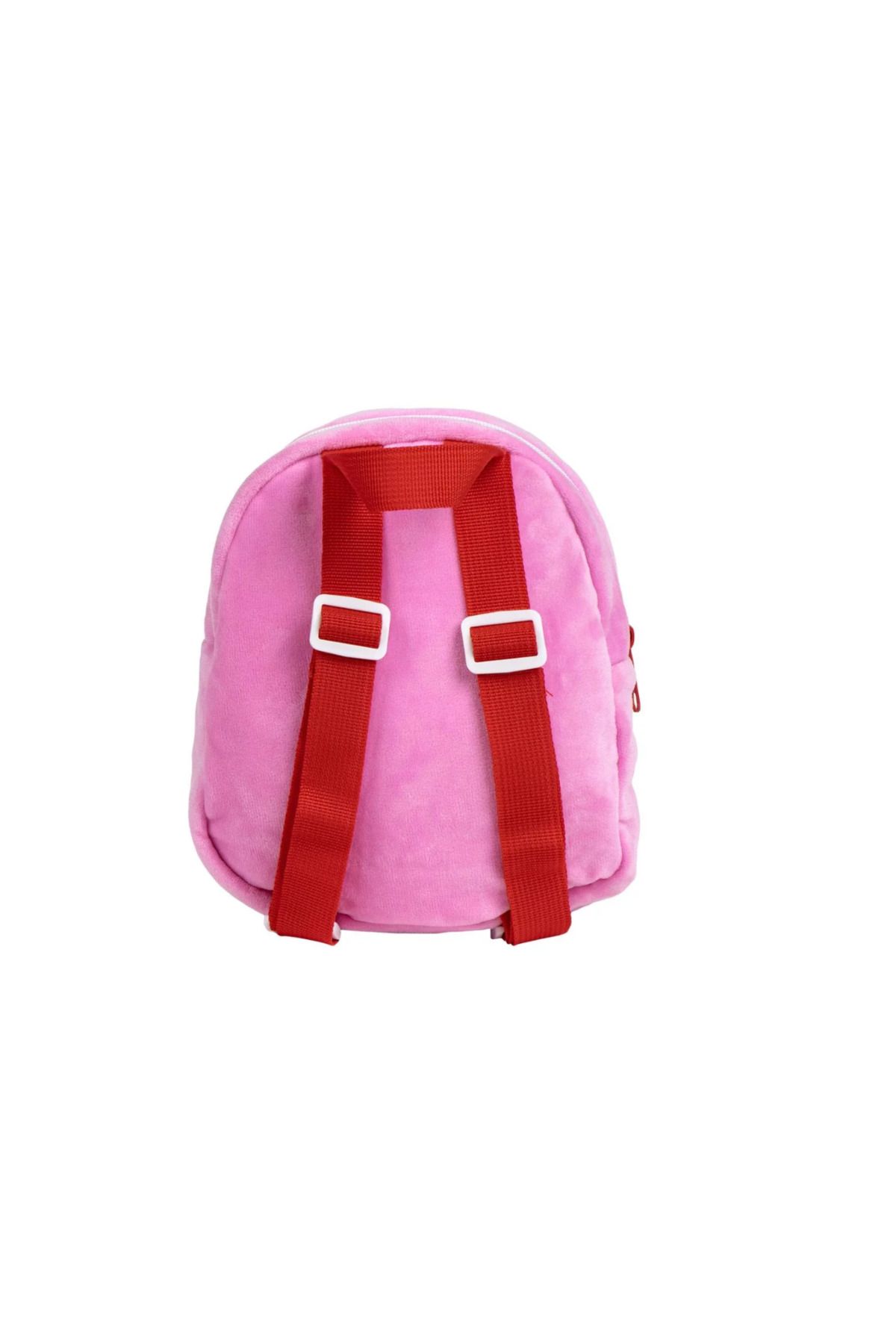 Hello Kitty-Kids Plush Backpack – Hello Kitty Model, 22x18x8 cm – Polyester, With Zipper 2