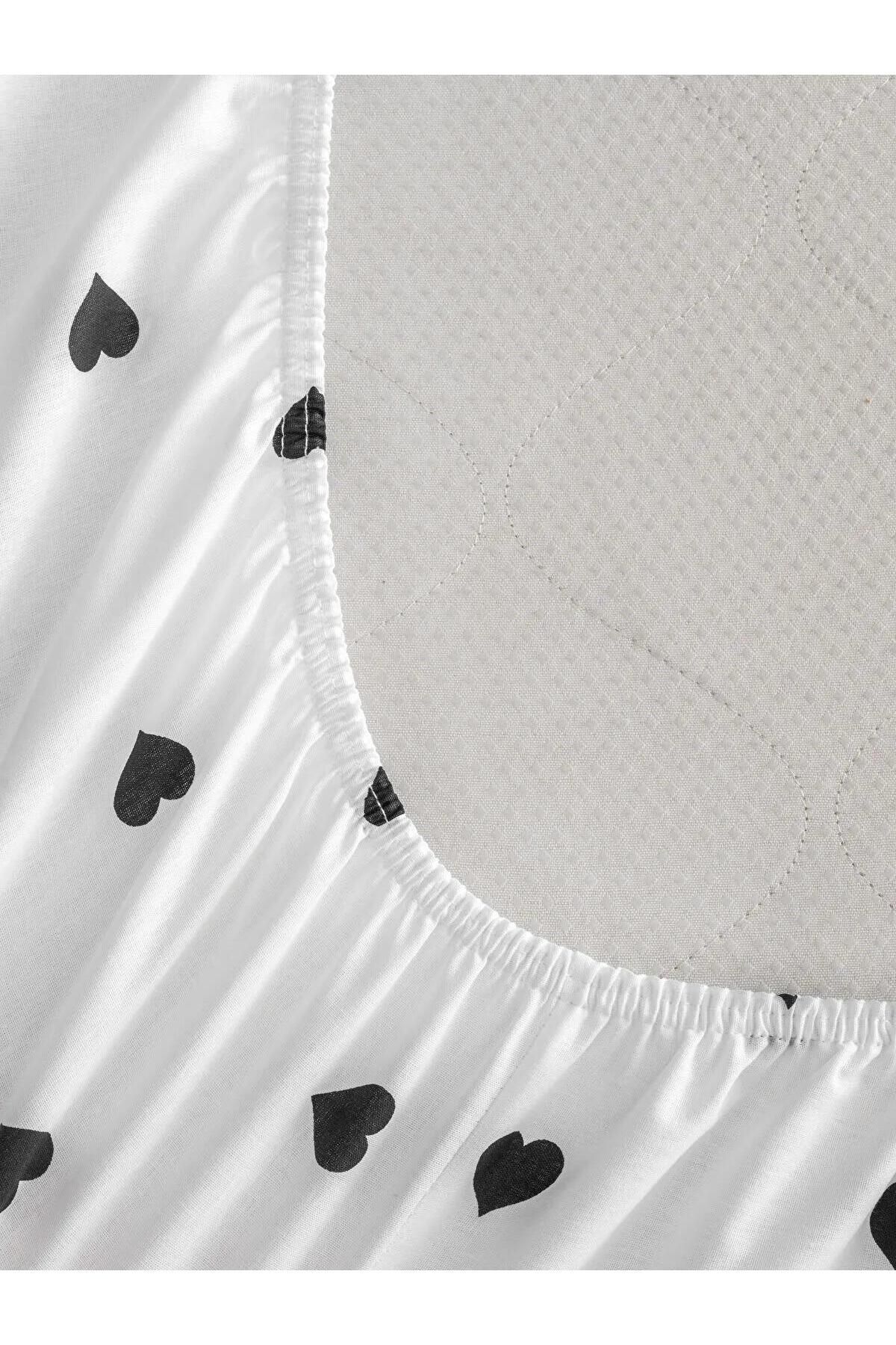 LC Waikiki-Lcw Home Heart Patterned Single Fitted Sheet (W5) 4