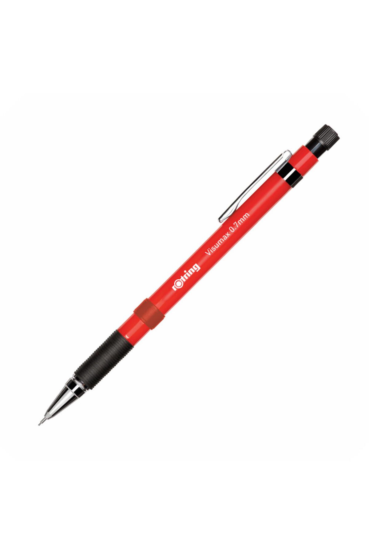 Rotring-Visumax 0.5mm Mekanik Kurşun Kalem Kırmızı 1