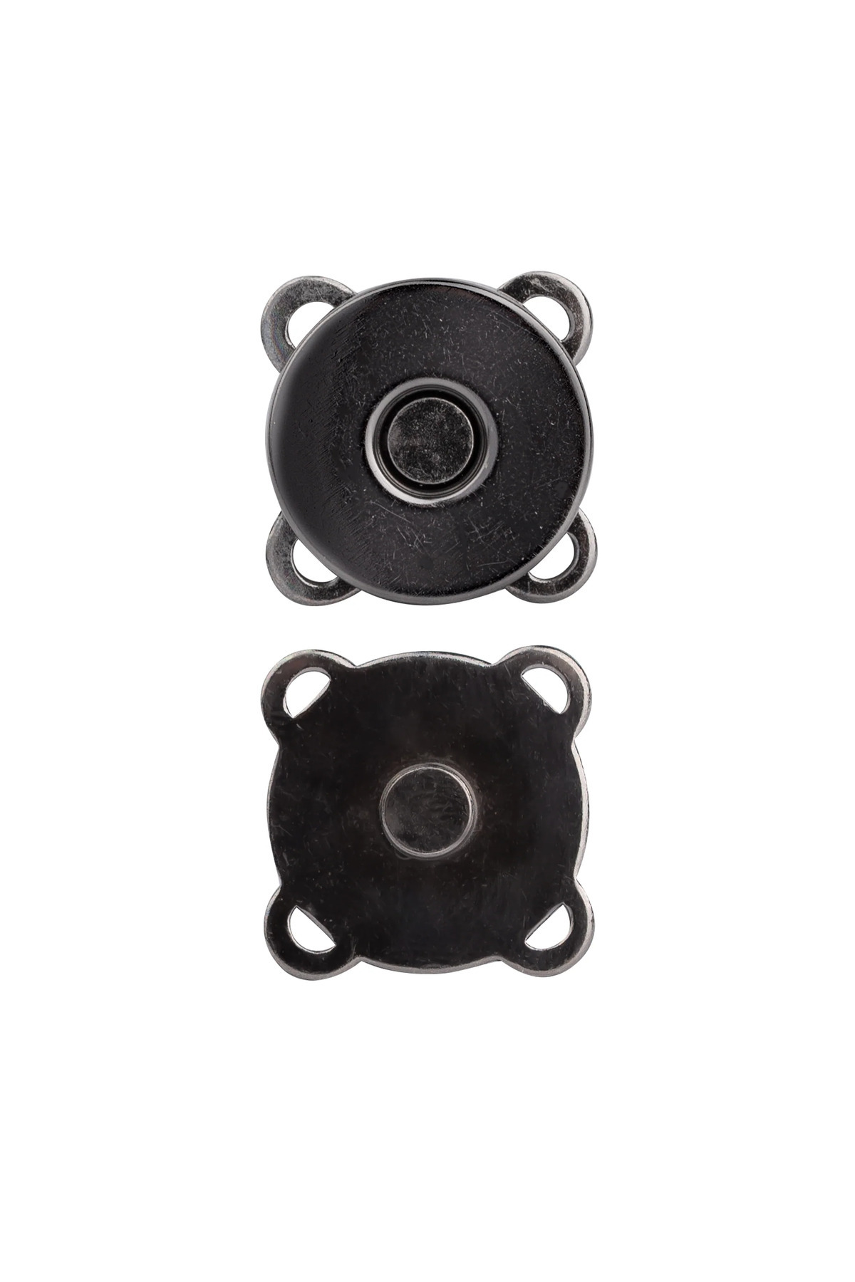 Aynalı Dikmeli Mıknatıs Siyah(6'lı)