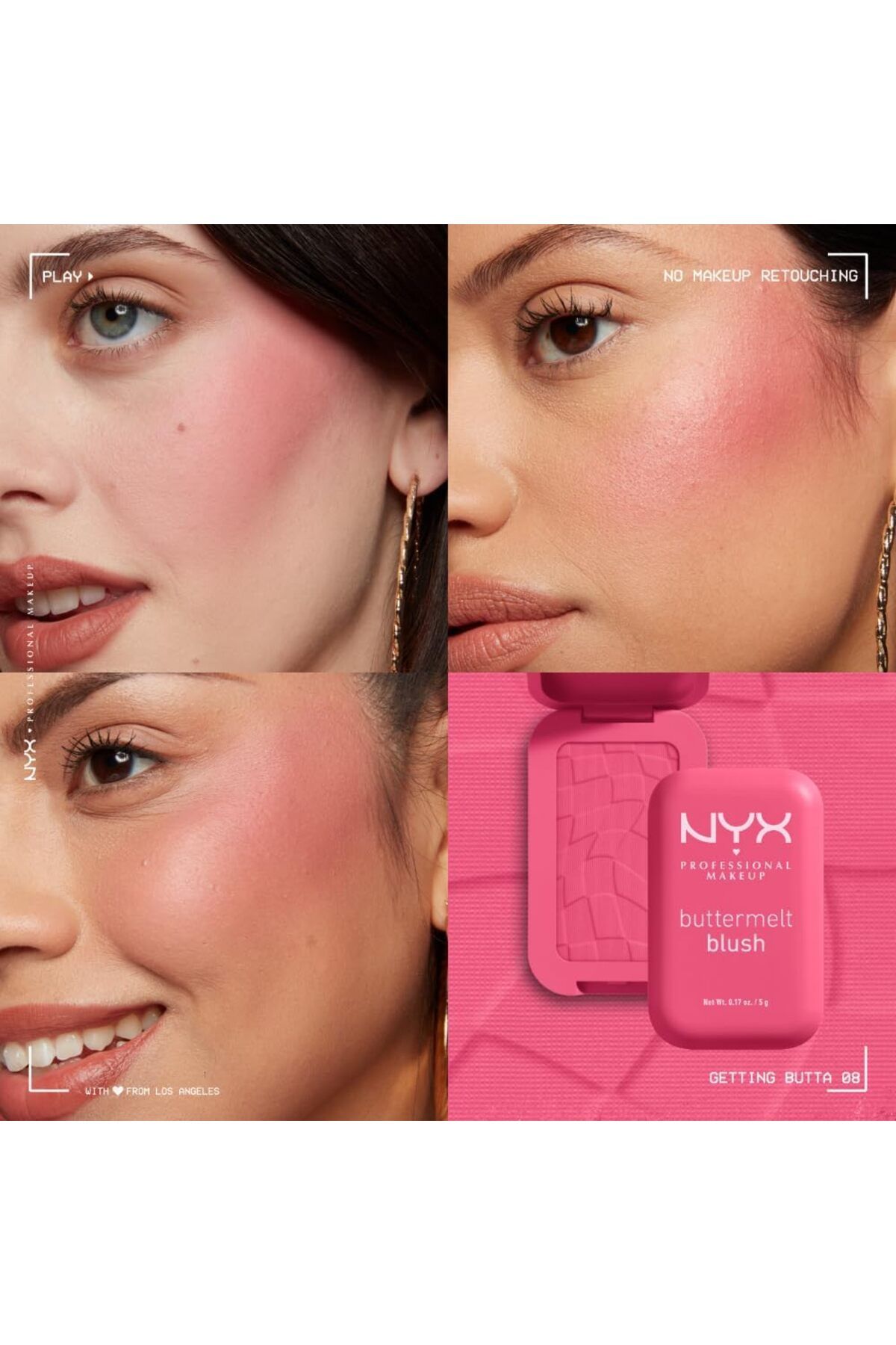 NYX-Blush in Watermelon - Getting Boota 5g 7