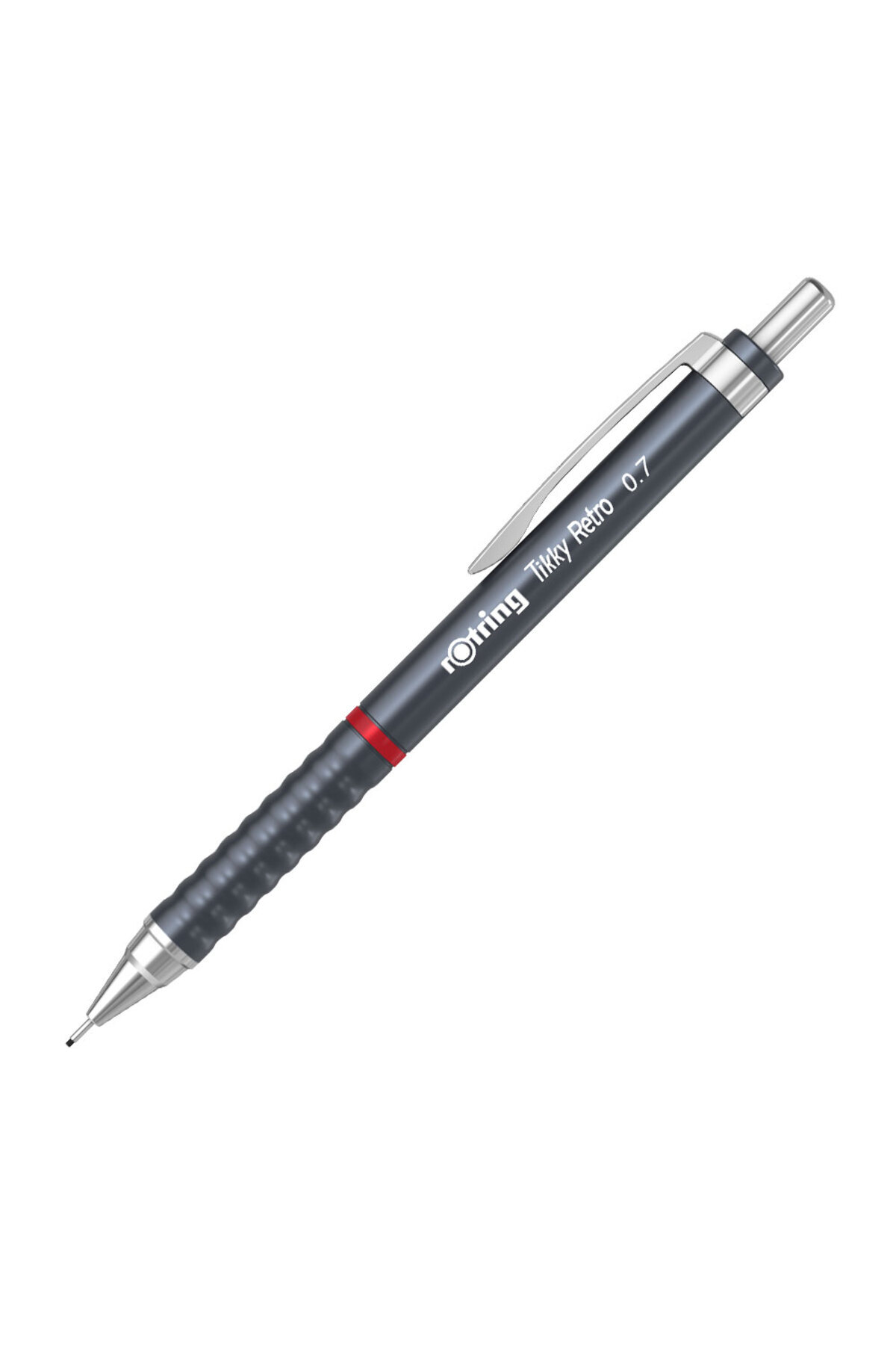 Rotring Tikky Retro Mekanik Kurşun Kalem 0.7mm Metalik Gri 2202570